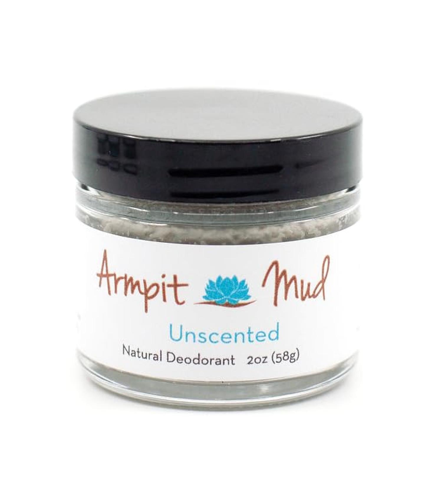 Natural Unscented Deodorant for Women & Men | 2 OZ Bentonite Clay | Paraben & Phthalate Free Absorbs Wetness Naturally - Buy Online on GoSupps.com