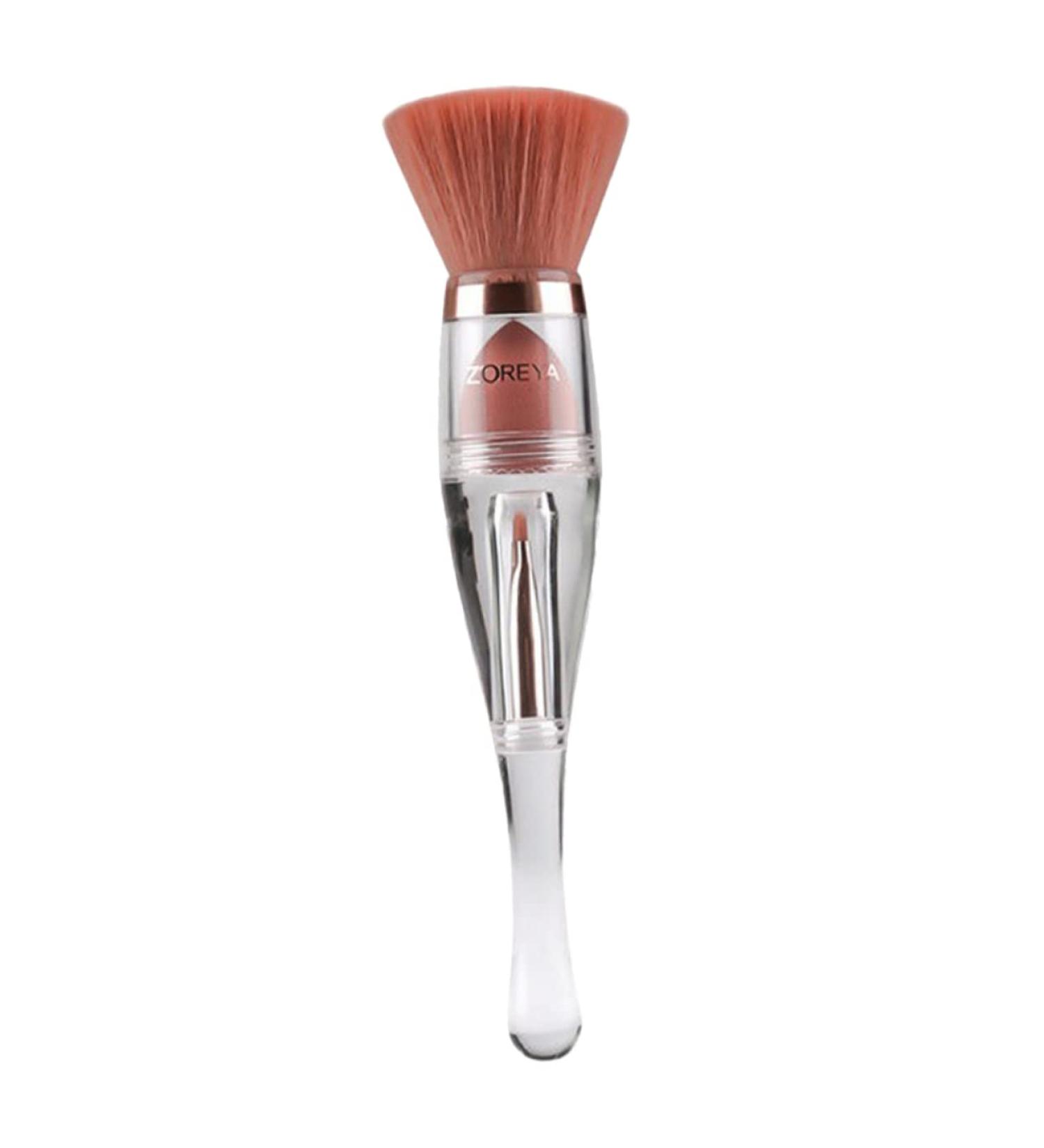 Angoily Powder Brush Makeup Brush Portable Brush Travel Powder Brush Blush Brush Foundation Brush for Powder Makeup Brush for Makeup Women s Suits Miss Cosmetics Acrylic 4 in 1 - Buy Online on GoSupps.com