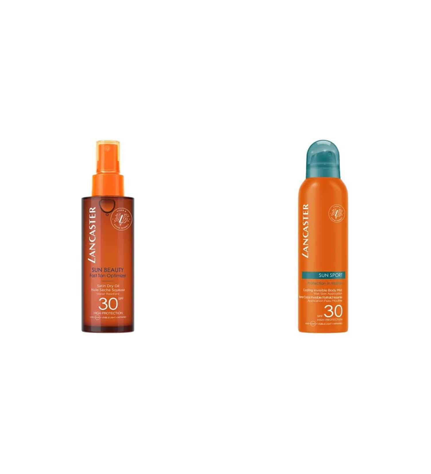 Sun Beauty SPF 30 + Cooling Invisible Body Mist SPF30 - Buy Online on GoSupps.com