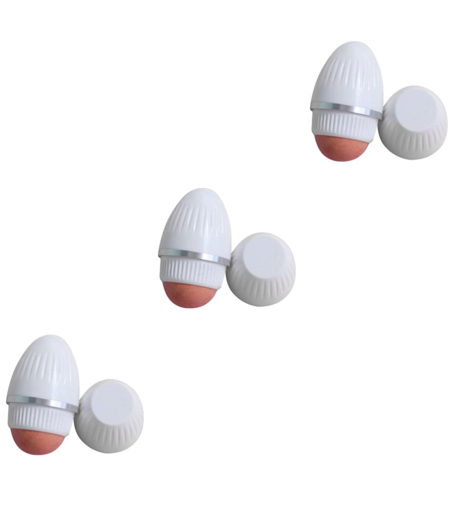 FOYTOKI 3pcs Face Roller Volcanic Stone Face Roller Volcanic Roller Plastic Volcanic Rock - Buy Online on GoSupps.com