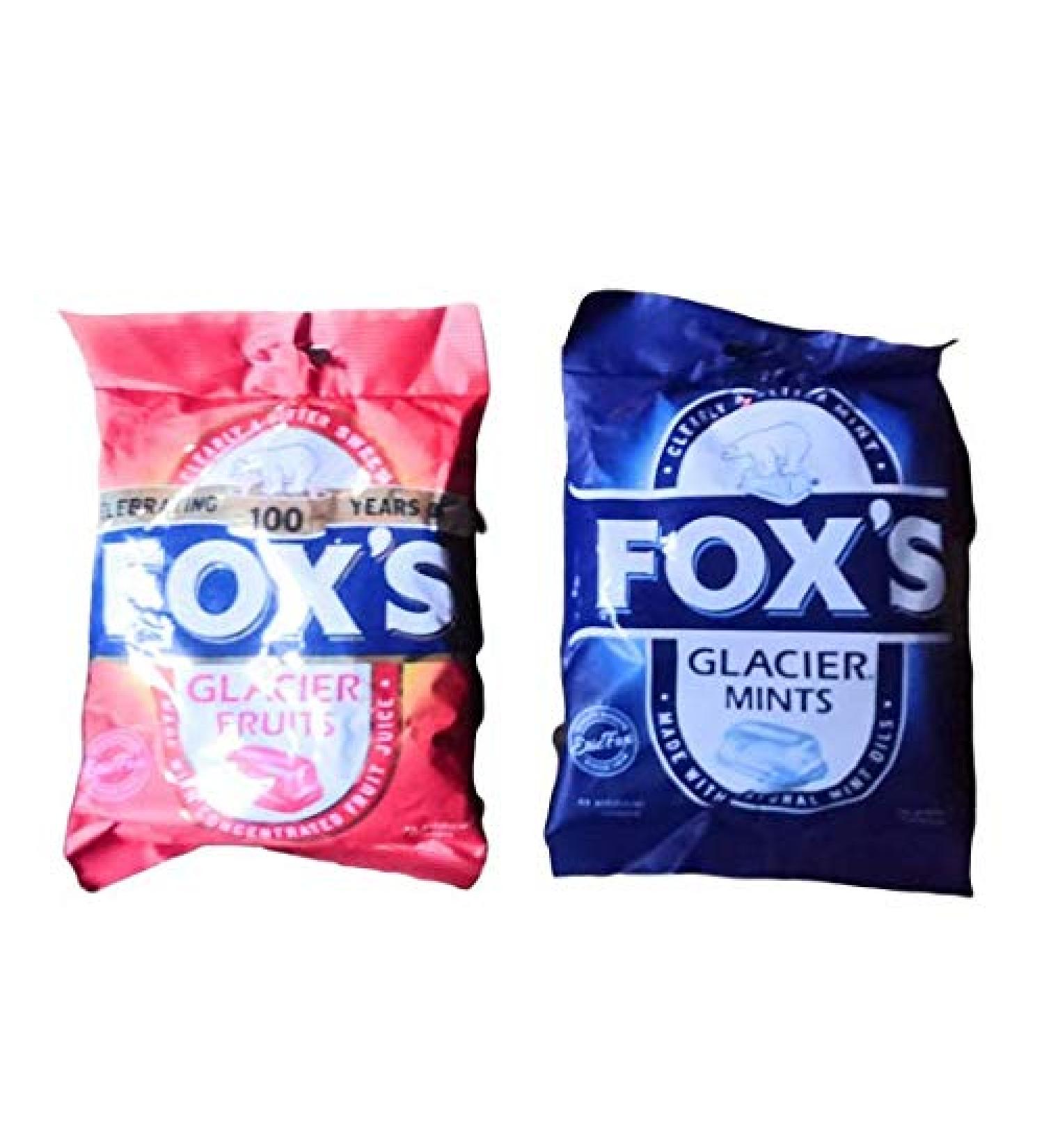 Fox's Glacier Bundle. 1 Glacier Fruits and 1 Glacier Mints - Buy Online on GoSupps.com