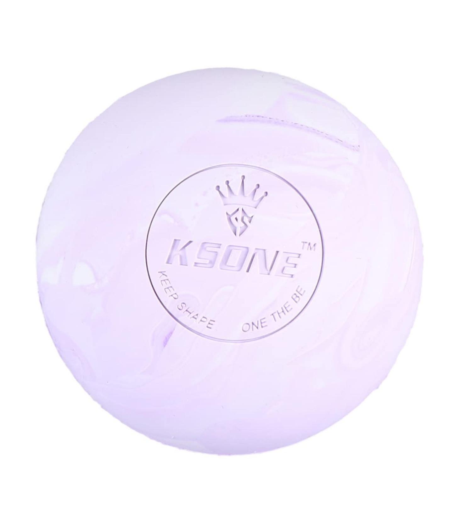 Goohochy Neck Massage Device - E Leaf-Shaped Soap Holder & Roller for Core Training - Violet 6.5x6.5cm | Small Fitness & Yoga Ball - Buy Online on GoSupps.com