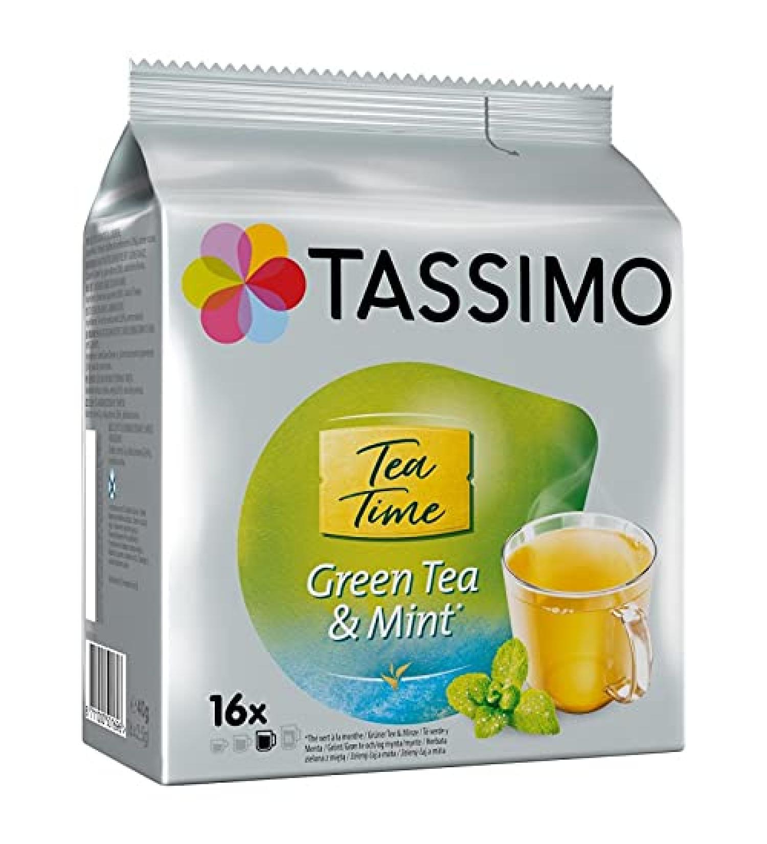  Epicerie sucr e Tassimo Twinings Mint Green Tea 40 g Pack of 3 - Buy Online on GoSupps.com