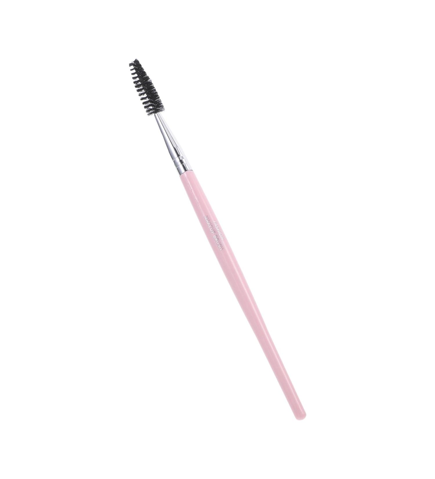 minkissy Eyelash Brow Brush Eyebrow Lash Brush Eyelash Eyebrow Brush Eyebrow Eyelash Brush Pink Cosmetic To Rotate Curler - Buy Online on GoSupps.com