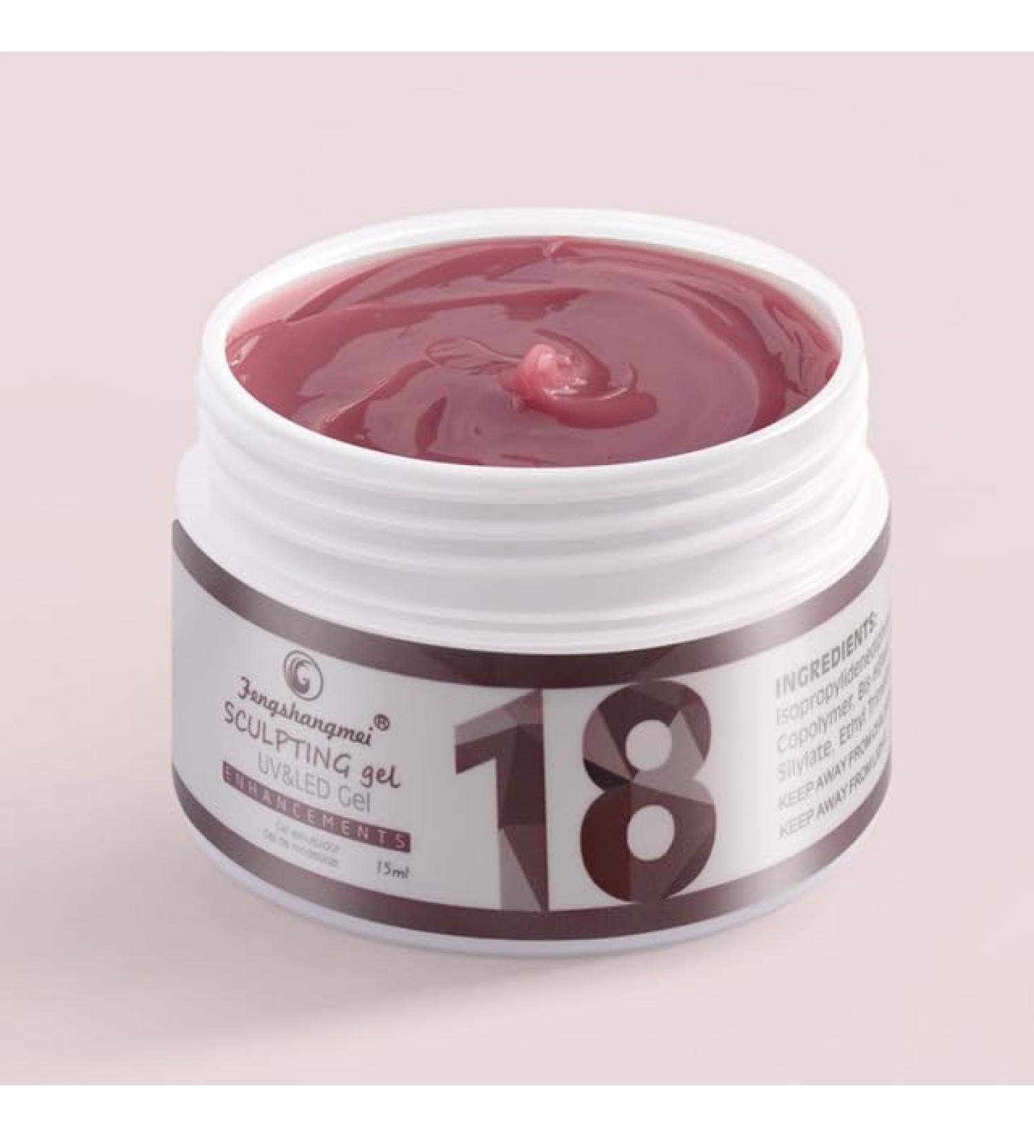 15g Gel for Nail Extensions Clear Constructor Gel Nail Polish Builder Camouflage Colors Uv Build Nail Gel - (Color: US18) - Buy Online on GoSupps.com