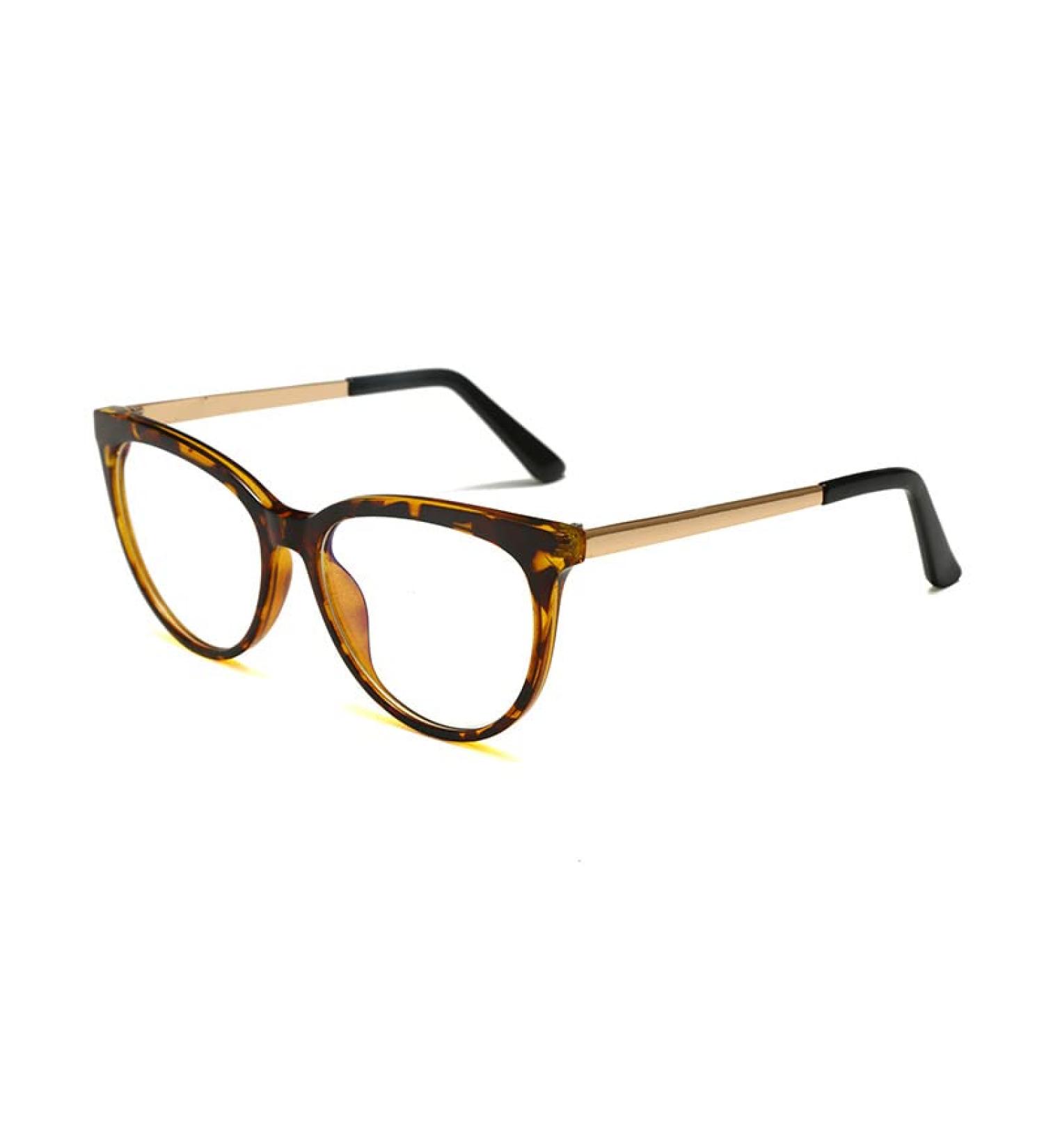 Blue Light Blocking Cat-Eye Reading Glasses | Large Anti-Glare Computer Readers +1.50 Tortoiseshell - Buy Online on GoSupps.com