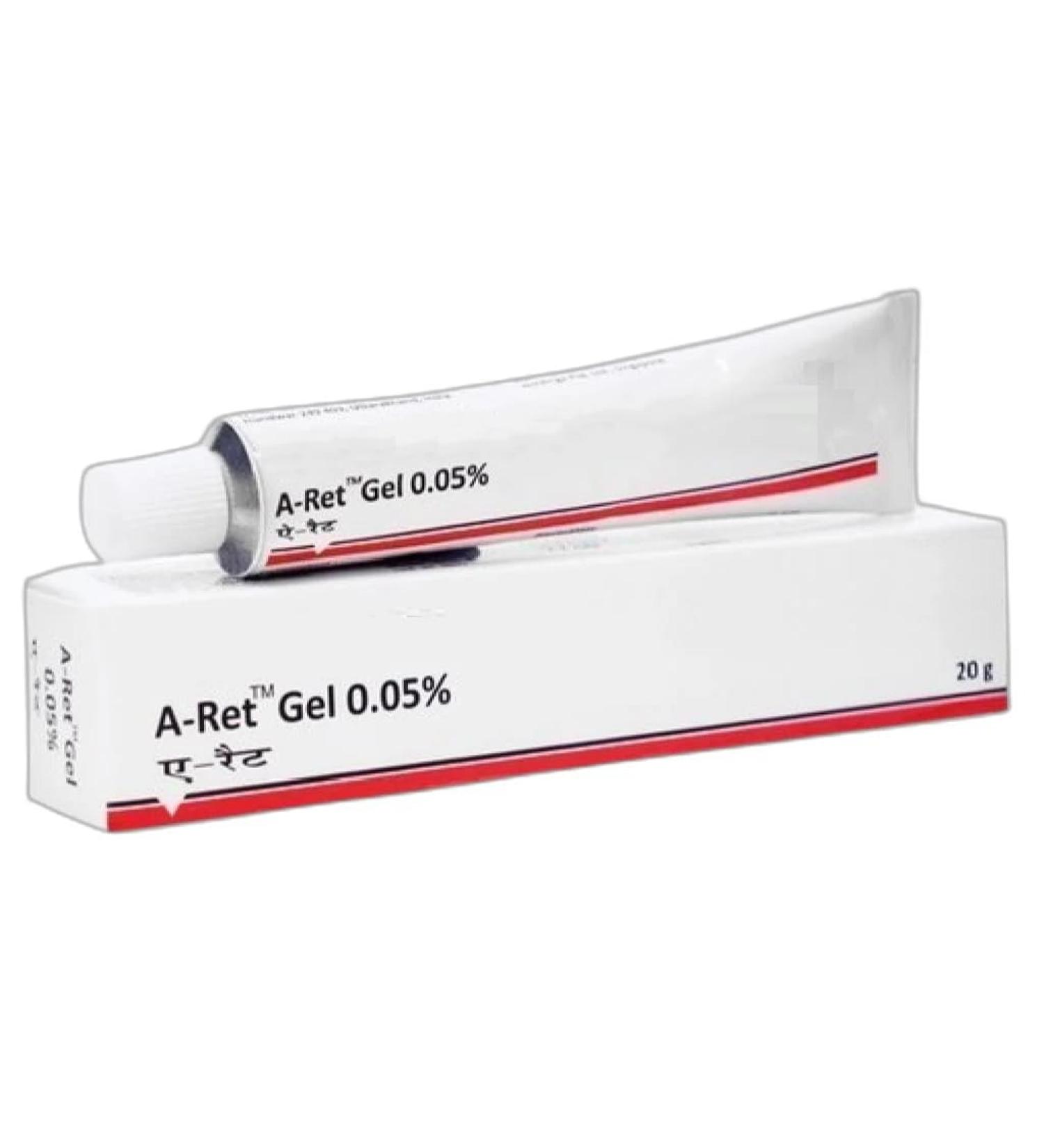 Retinol Gel 0.05 Vitamin A Repairs Fine Lines & Wrinkles Scar Treatment Age and Sun Spots Anti-Aging Formula 20 Grams (0.05) - Buy Online on GoSupps.com