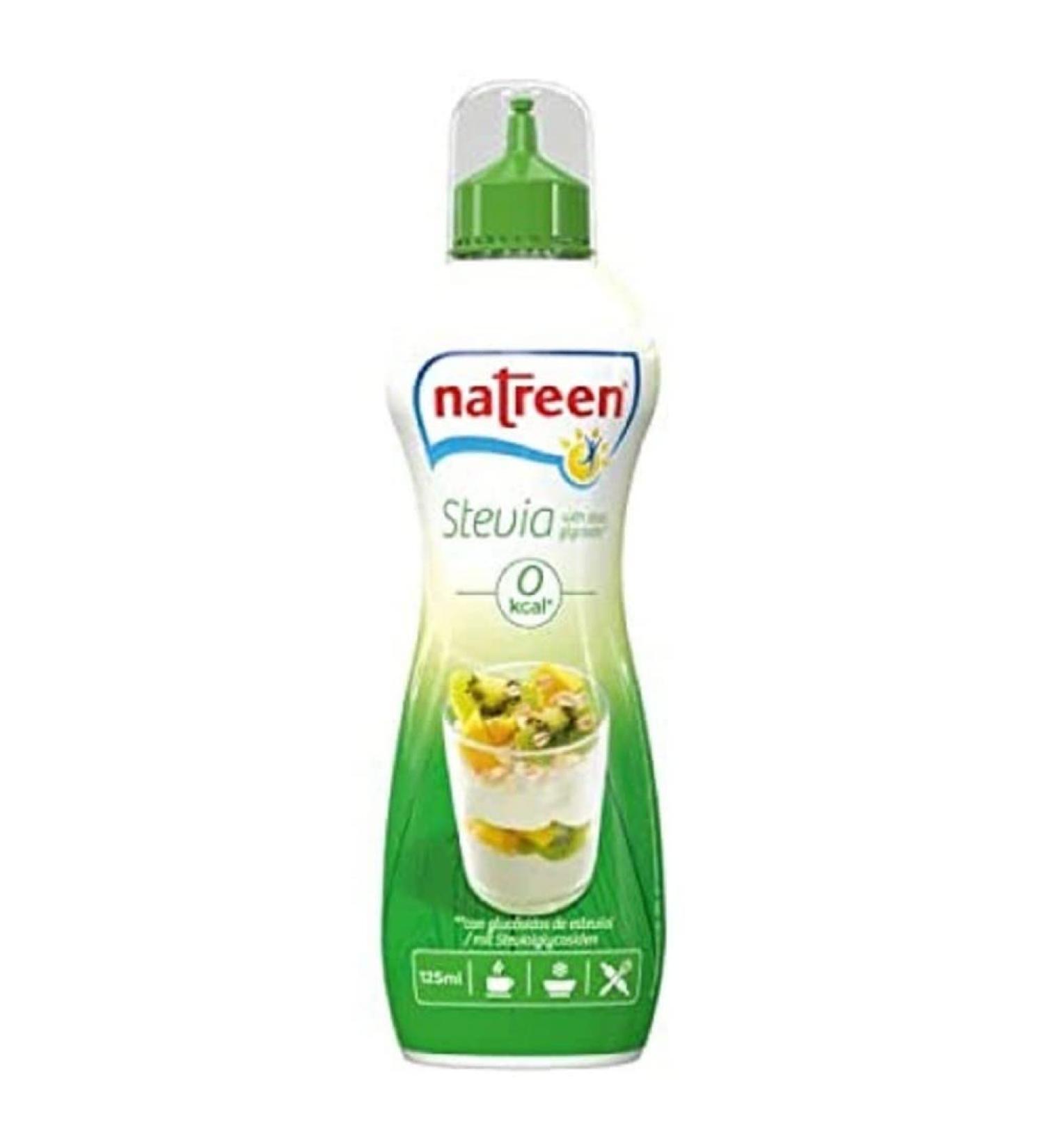 Natreen Stevia Liquid Sweetener - 125ml | Sugar-Free Natural Sweetener for Healthy Living - Buy Online on GoSupps.com
