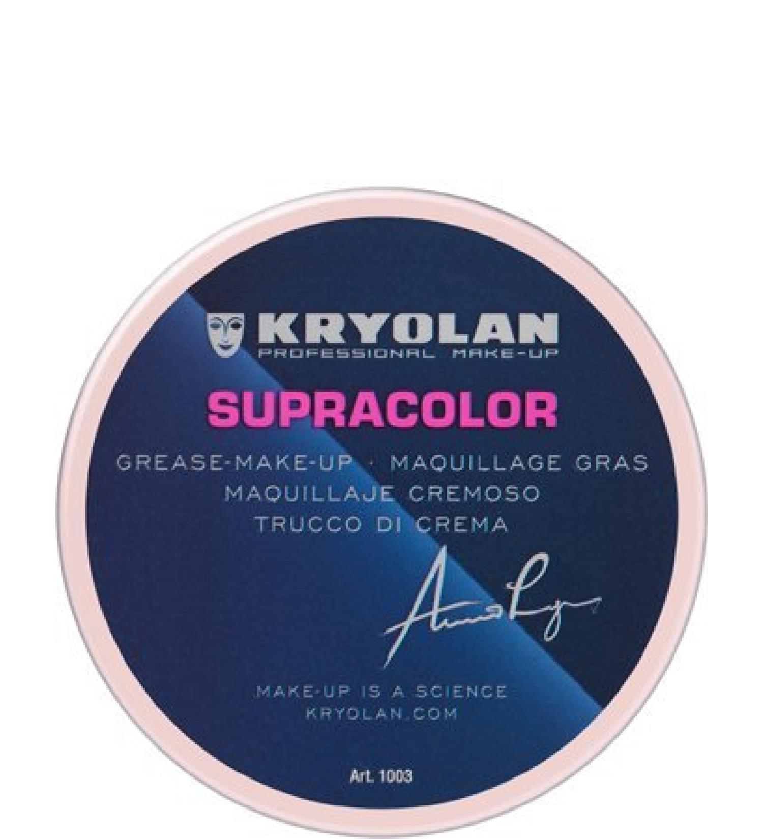 Kryolan 1003 SUPRACOLOR 55ML Cream Make-up (TV White)