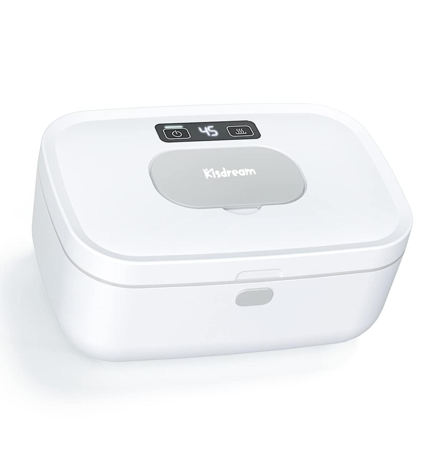 Kisdream Baby Wipe Warmer - Fast Heating in 15min | Precise Temperature Control | Large Capacity for Adult & Cloth Wipes - Buy Online on GoSupps.com