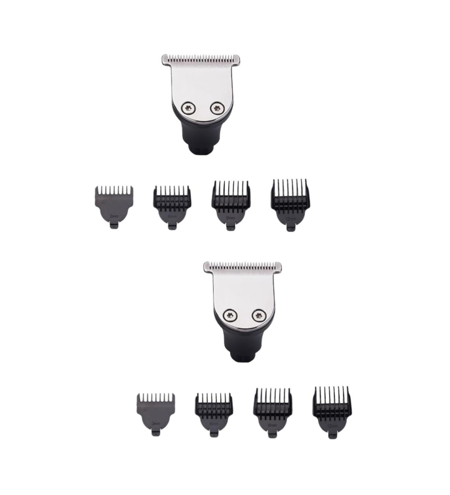 FOMIYES 2Pcs Instant Water Washable Beard Trimmers For Electric Men Easy To Clean Replaceable For Hair Clipper Combs Mx2pcs silverx2pcs - Buy Online on GoSupps.com