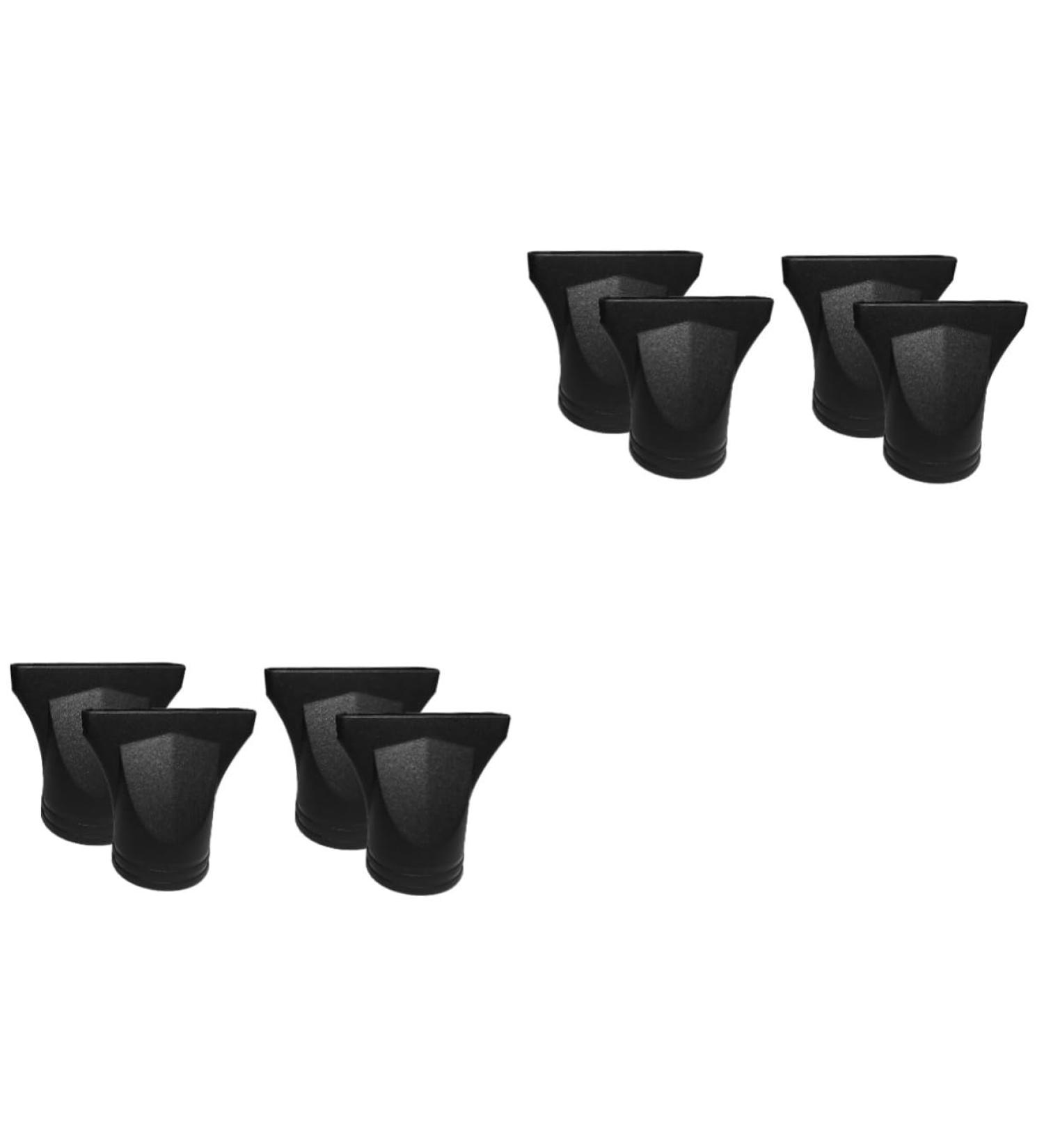 Beavorty 4 pcs Accessories Bonnet Straight Design Nozzle Professional Hairdressing Attachment Tool Dryer 8X7.5cmx2pcs Blackx2pcs - Buy Online on GoSupps.com