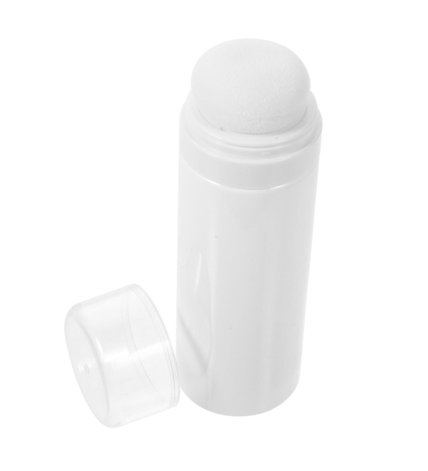 Vaguelly Powder Puff Box Powder Bottle Body Powder Holder Talcum Powder Bottle Puff Bottle Powder Storage Bottle Talcum Powder Holder White 14.8X4.8X4.8CM - Buy Online on GoSupps.com