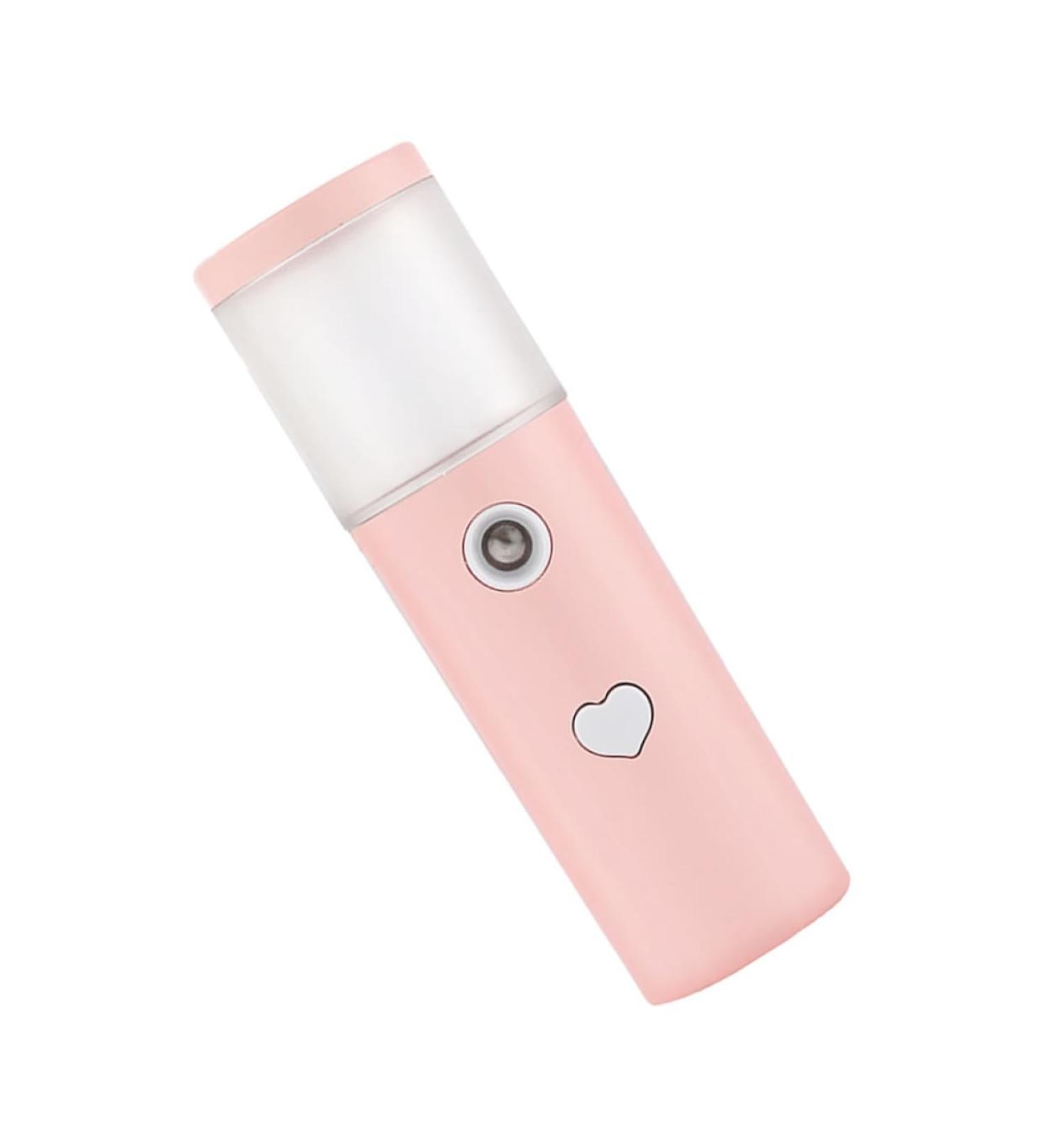 VINTORKY Facial Humidifier Mini Humidifier Skin Moistener Facial Mist Sprayer Nano Misting Sprayer Pink Abs - Buy Online on GoSupps.com