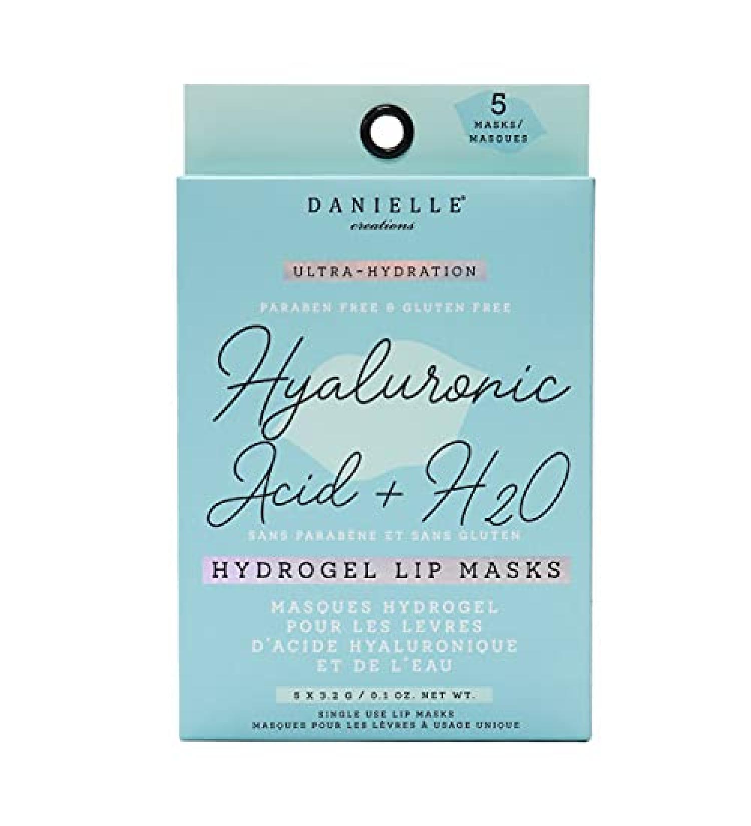 Hyaluronic Acid + H2O HYDROGEL LIP MASKS 5 PR