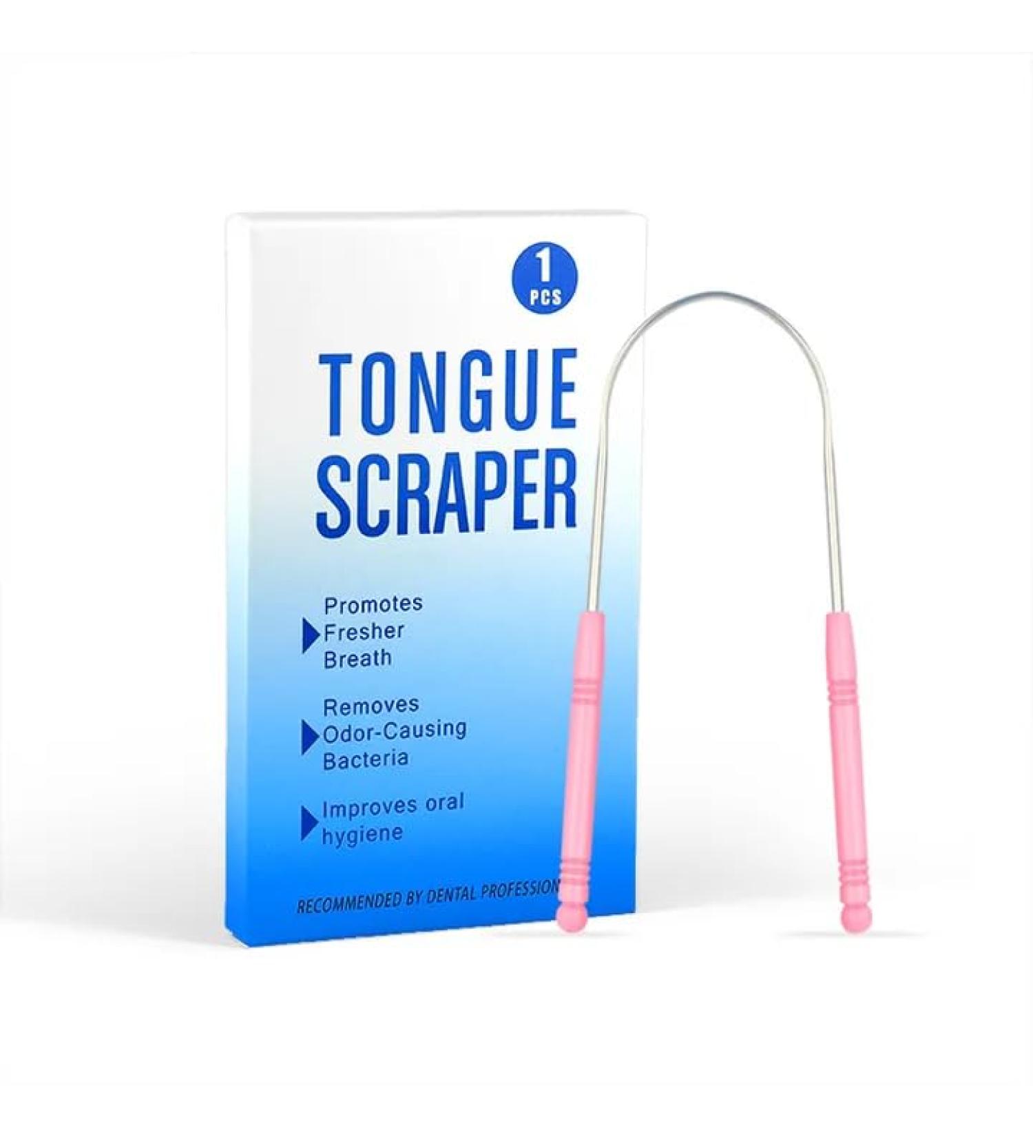 Buy TraceD Tongue Cleaner (Pink) - Effective Oral Hygiene for Fresh Breath | Worldwide Shipping - Buy Online on GoSupps.com
