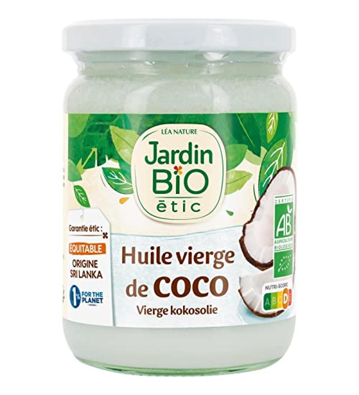 JARDIN BIO - Virgin Coconut Oil Glass 500ml - Pack of 3 - Buy Online on GoSupps.com