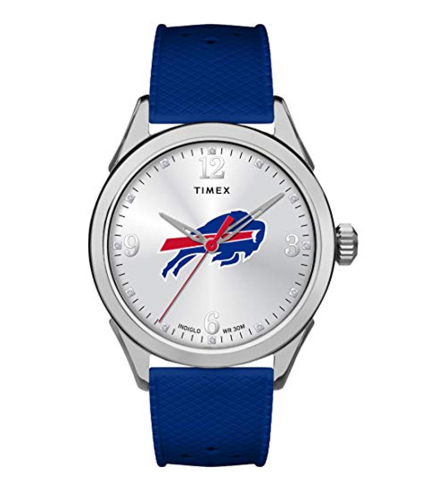 Timex NFL Women's 40mm Athena Watch Buffalo Bills