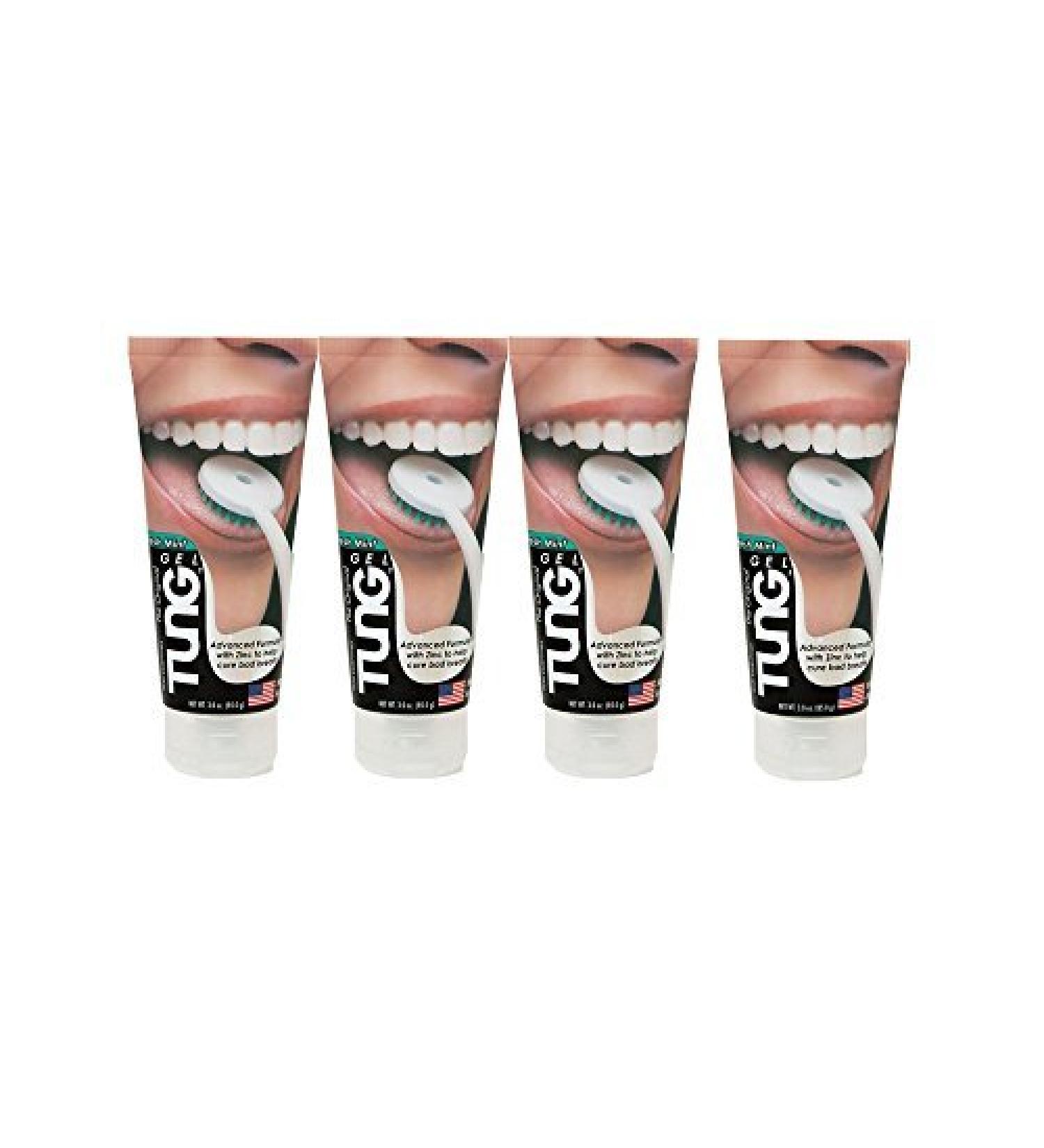 TUNG Fresh Mint Tongue Cleaner Gel 4 pieces from Tung