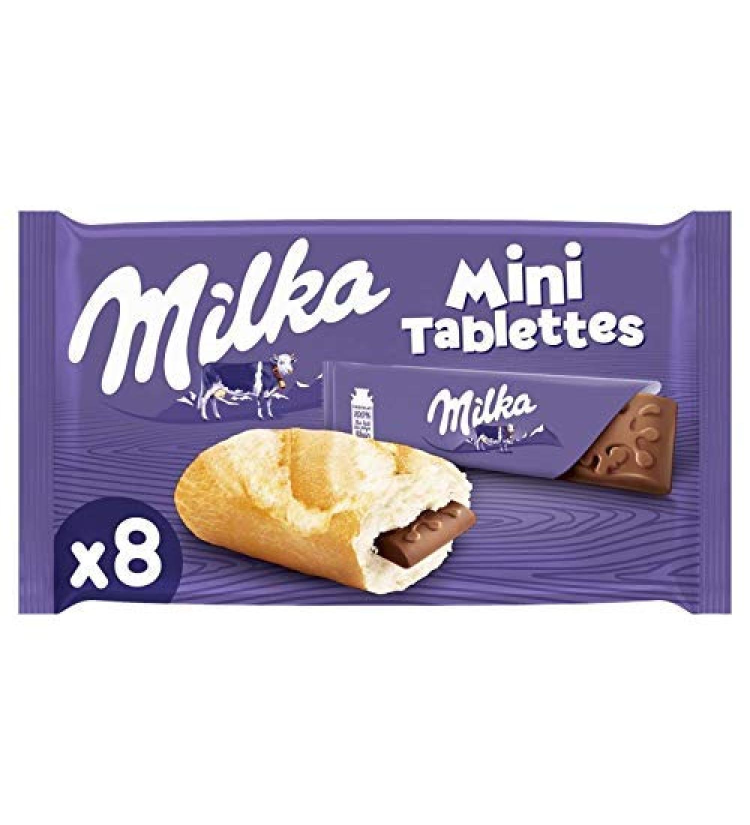 Epicerie sucree Milka Mini Tablets 200 g Pack of 4