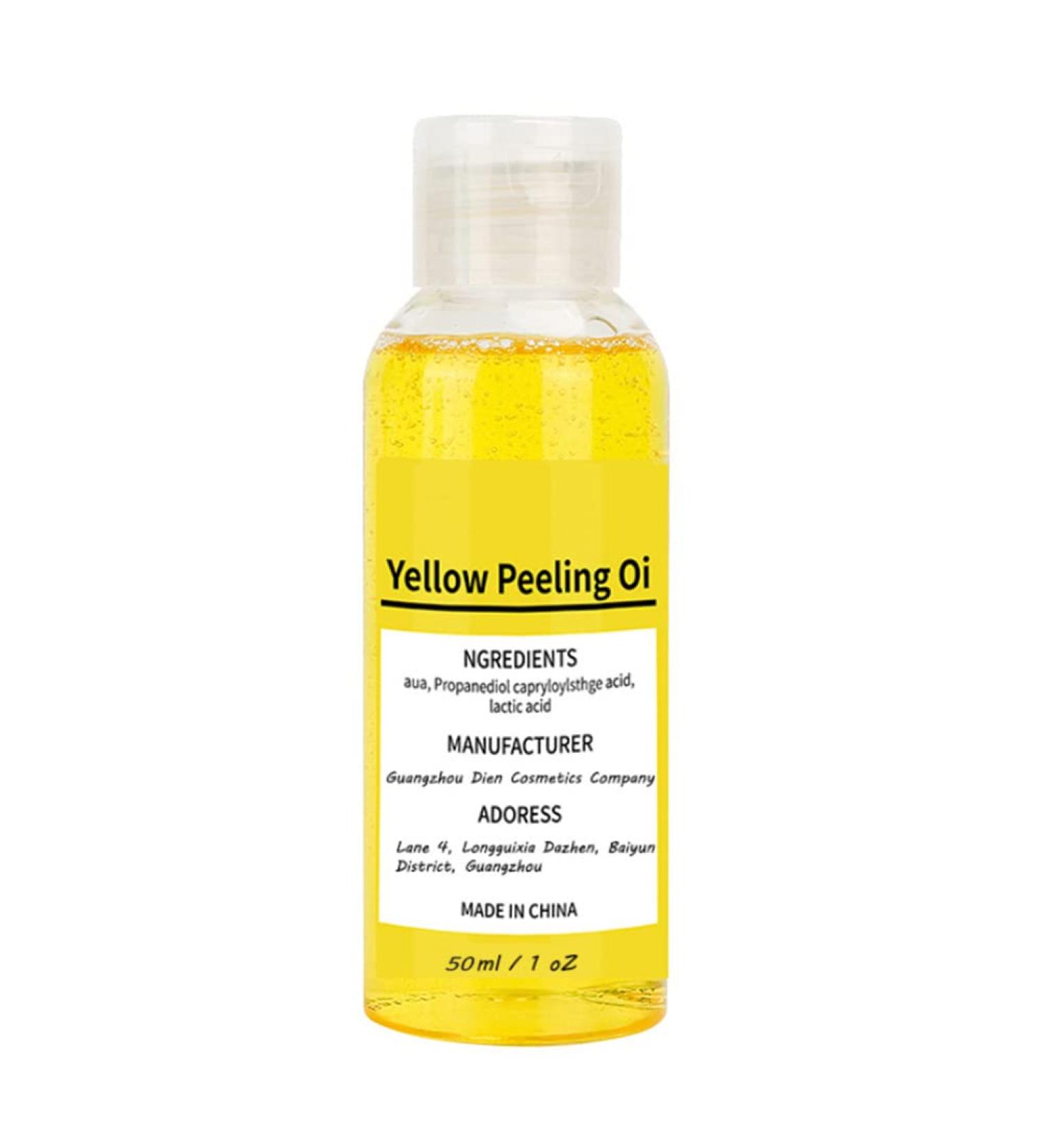 Natural Body Peeling Oil for Women - Moisturizing Yellow Peeling Butter & Scrub 50ml - Nourishing Skin Care for All Skin Types - Buy Online on GoSupps.com
