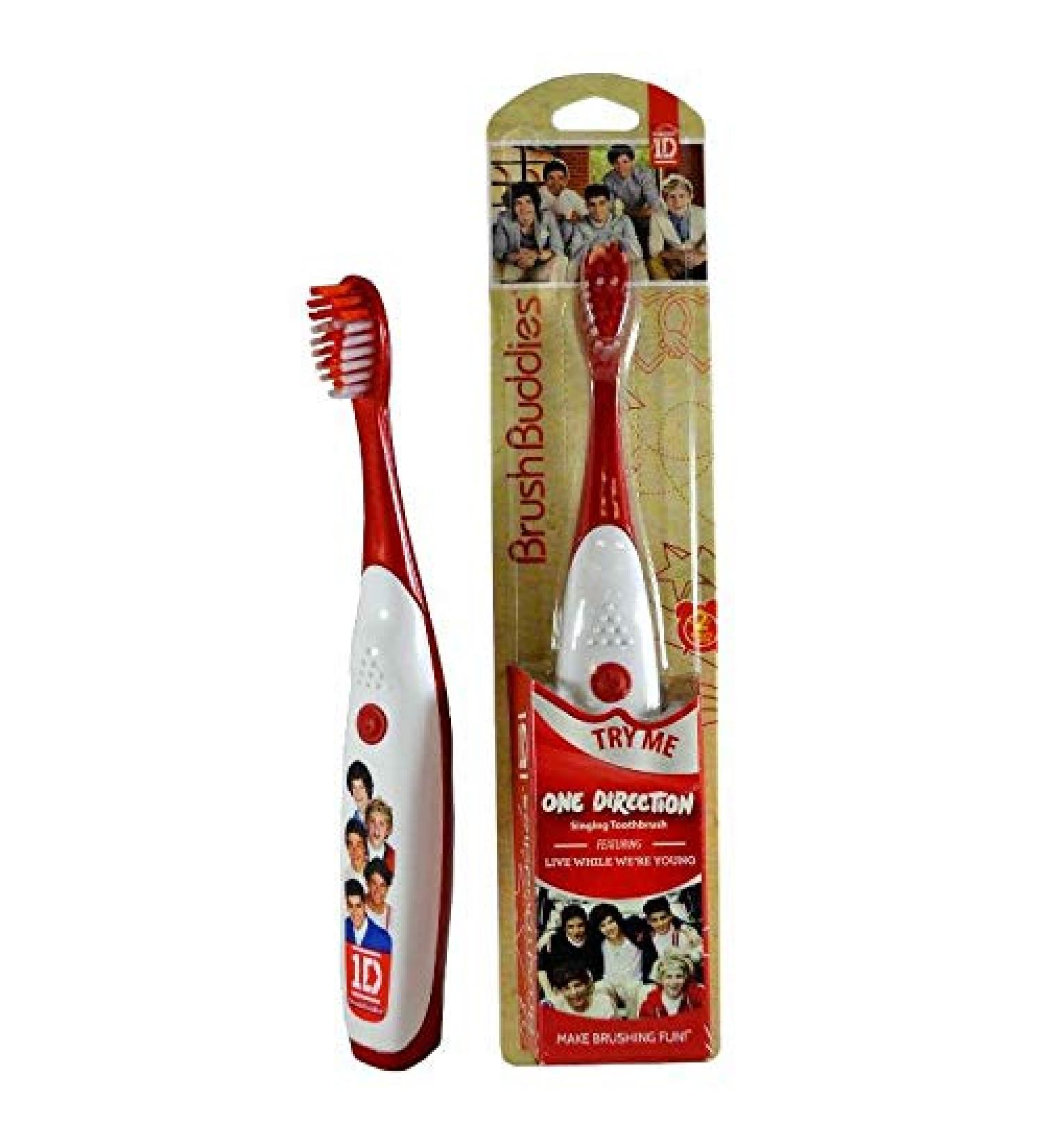 One Direction Singing Toothbrush - Live While We re Young - Official Merchandise for Young Fans | Shop Internationally - Buy Online on GoSupps.com