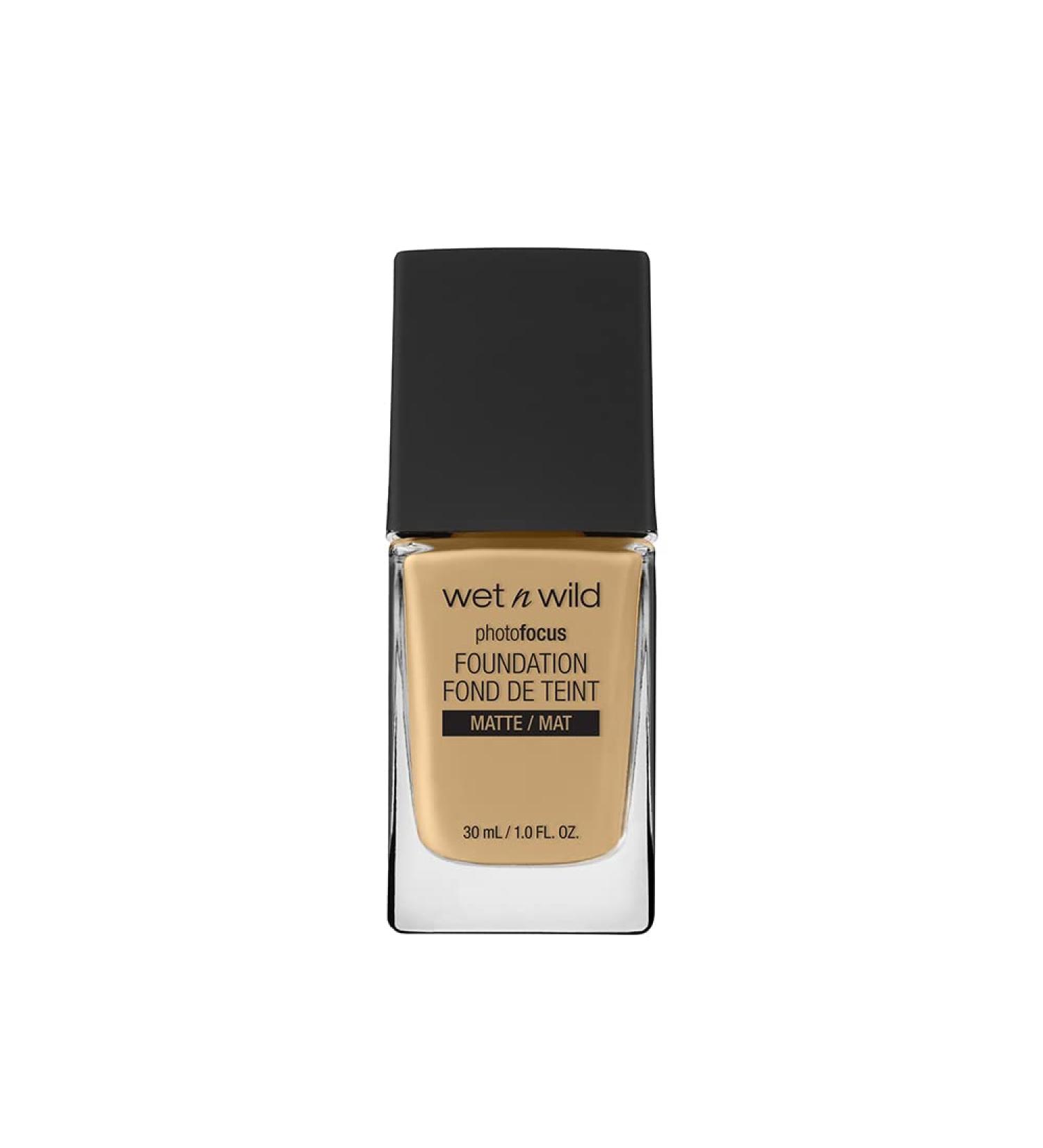 Buy Wet N Wild Photo Focus Foundation in Golden Beige - Flawless Full Coverage Vegan Formula for Perfect Skin - Buy Online on GoSupps.com
