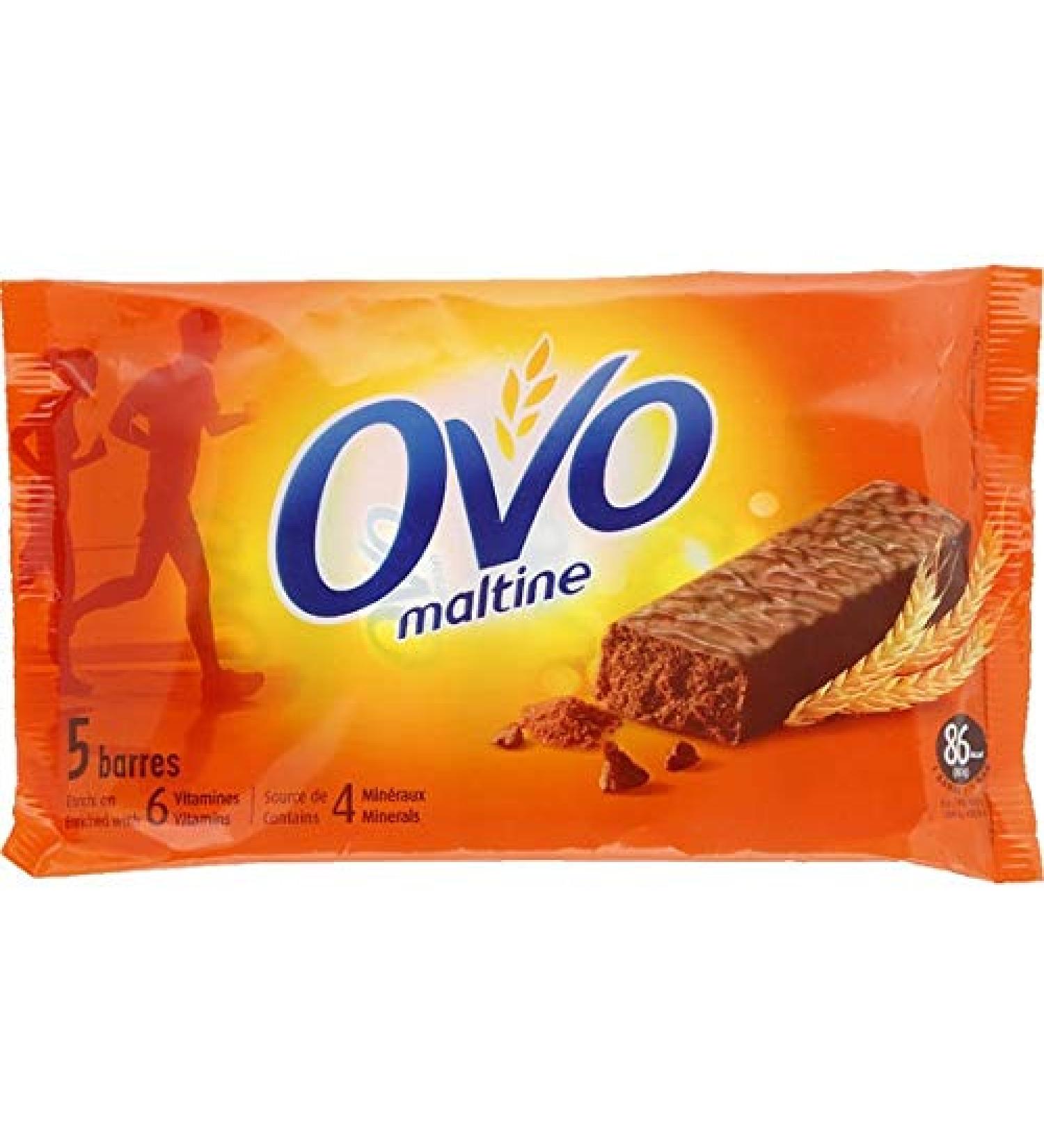 Ovomaltine - Barres nerg tique Au Malt Et Au Chocolat - 100G - Lot De 4 - Livraison Rapide En France - Prix Par Lot - Buy Online on GoSupps.com