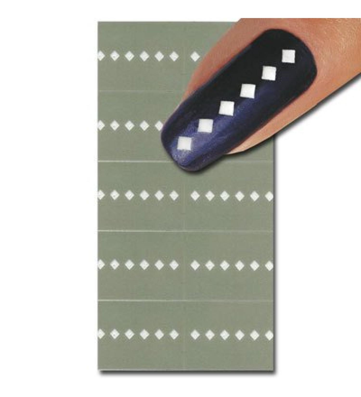 Magic Items Nail Art Nail Polish Stencil Nail Art #37