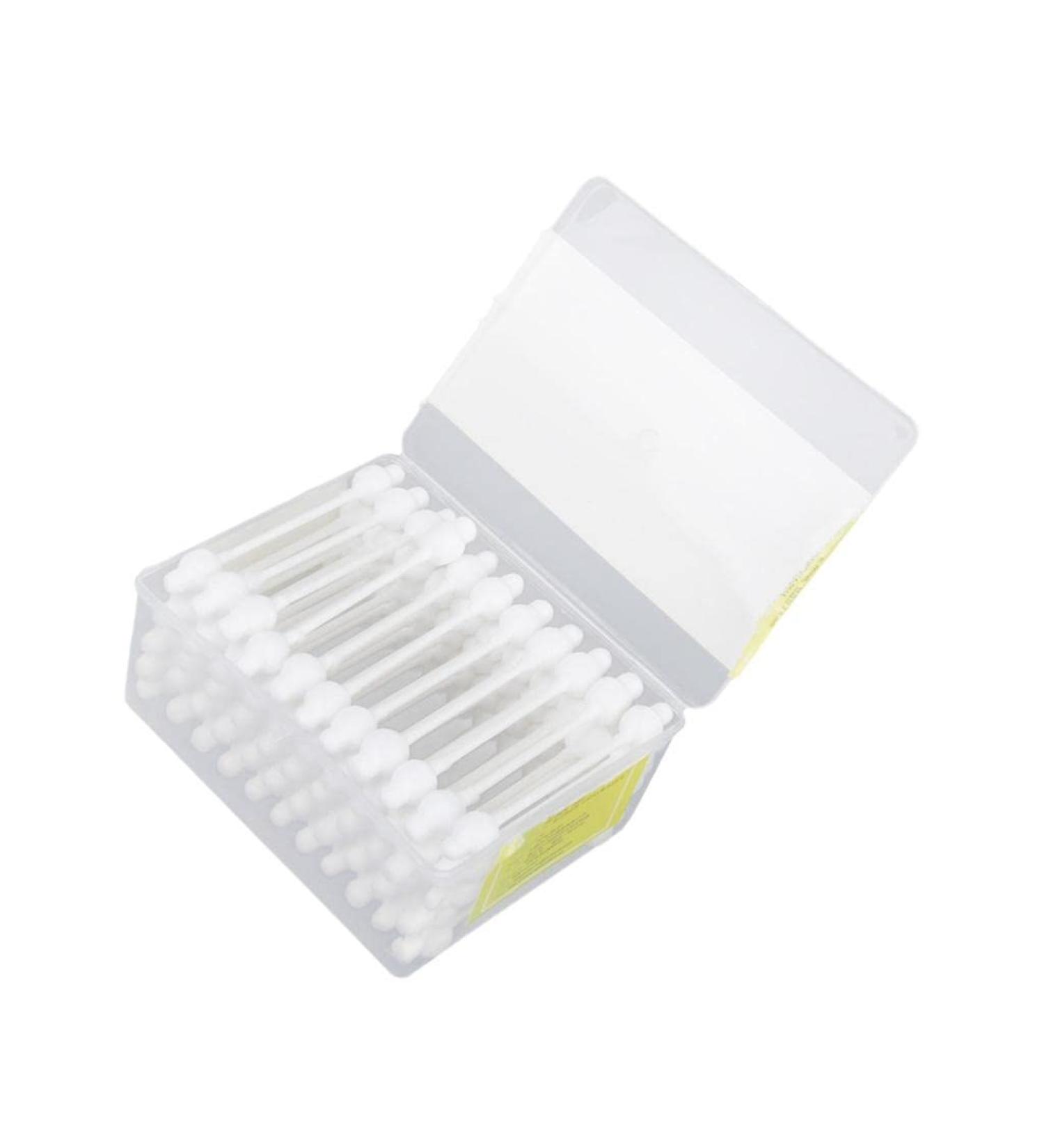 Safety Cotton Buds - 55 Pack Box | Large Head 100% Pure Cotton for Baby Care & Makeup - Buy Online on GoSupps.com