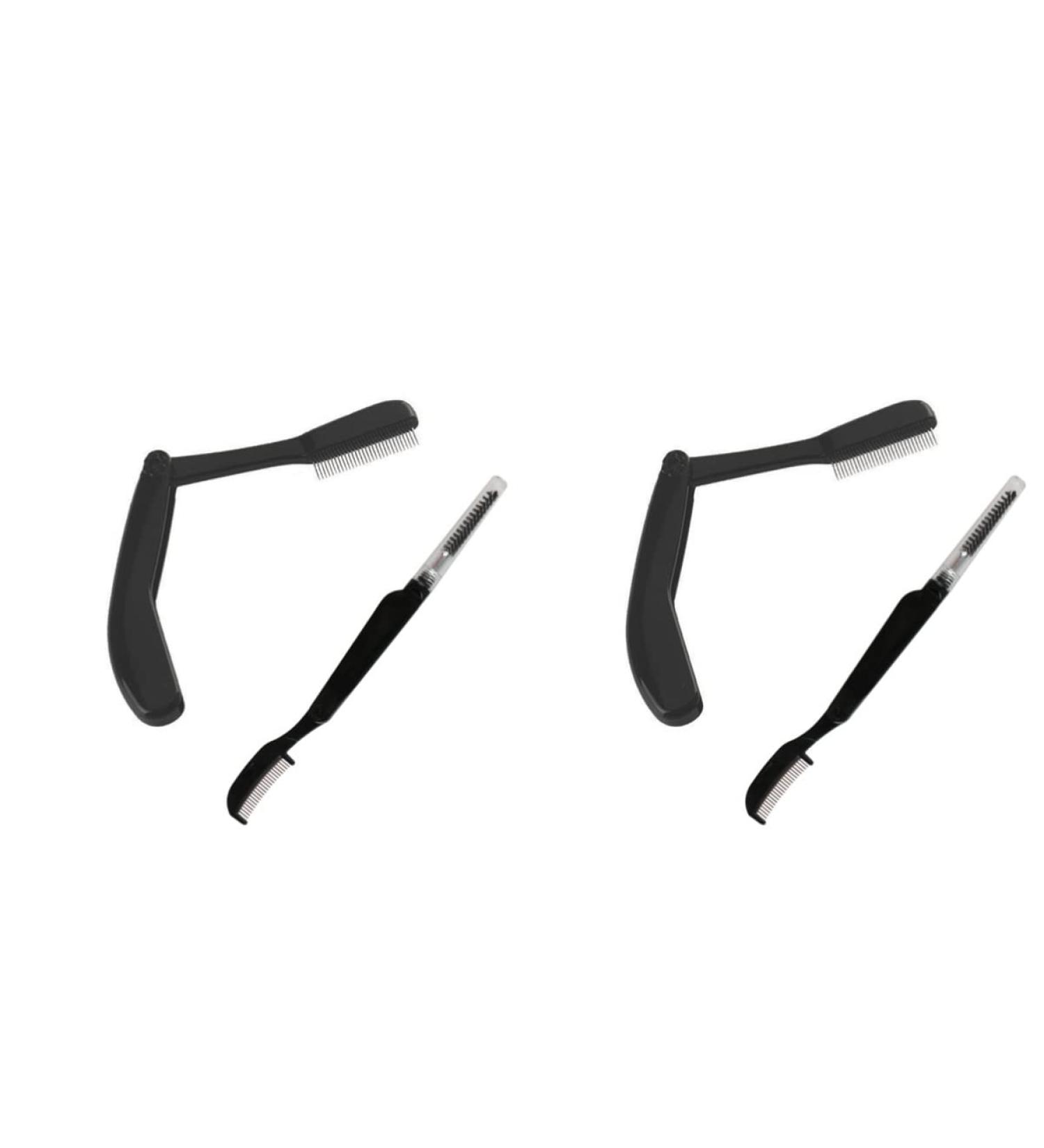 Beaupretty Eyebrow Comb Set - 4 Pcs Makeup Grooming Tools for Women | Perfect Eyebrow Brush & Teasing Combs - Buy Online on GoSupps.com