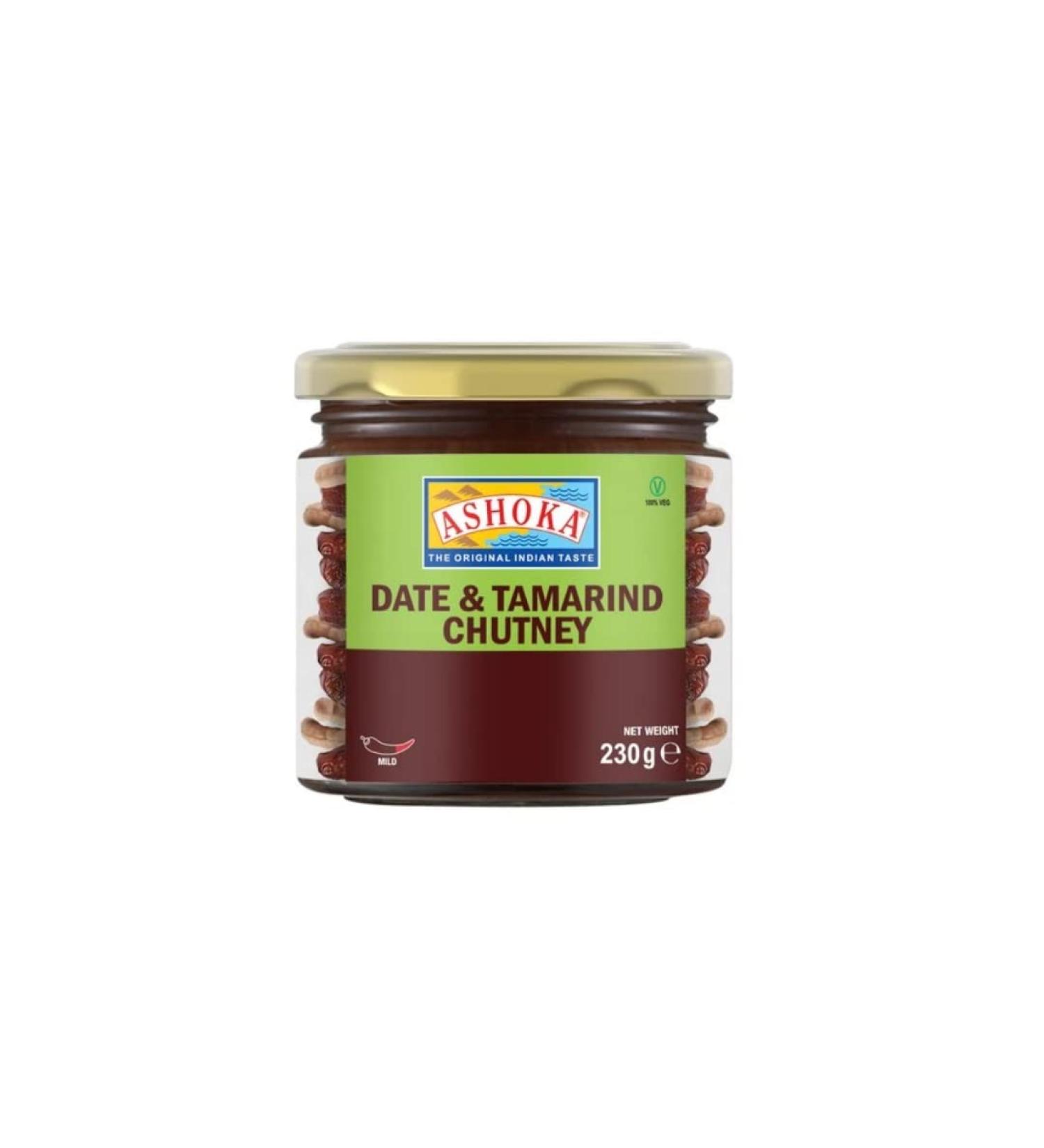 Ashoka Date & Tamarind Chutney 230gr x 20 pack Date Tamarind Chutney 230gr