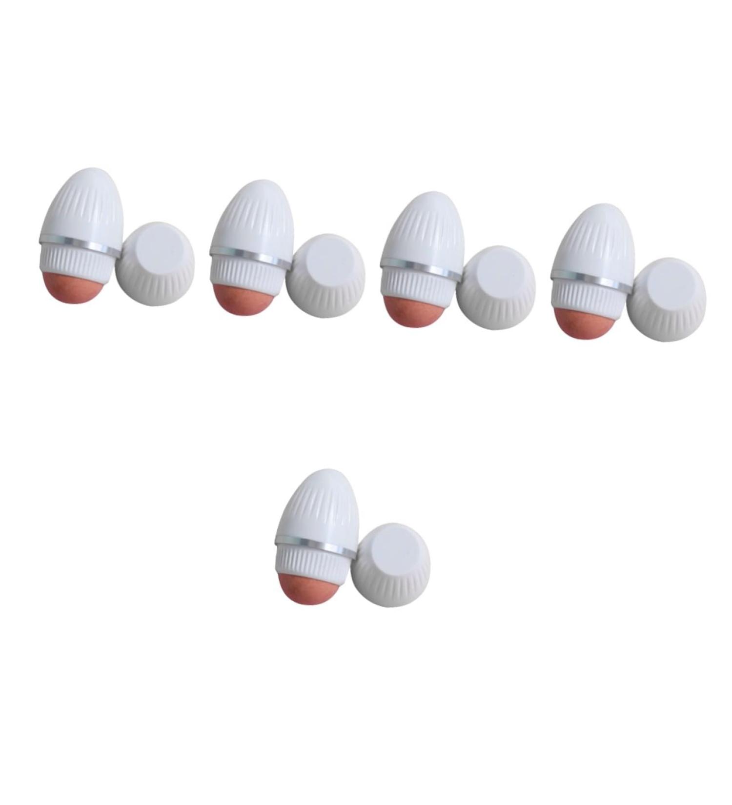 Beavorty 5pcs Oil Absorbing Beauty Stick Roller Walker Oil Absorbing Ball Remove Oil 5.70X3.00X3.00CMx5pcs Whitex5pcs - Buy Online on GoSupps.com