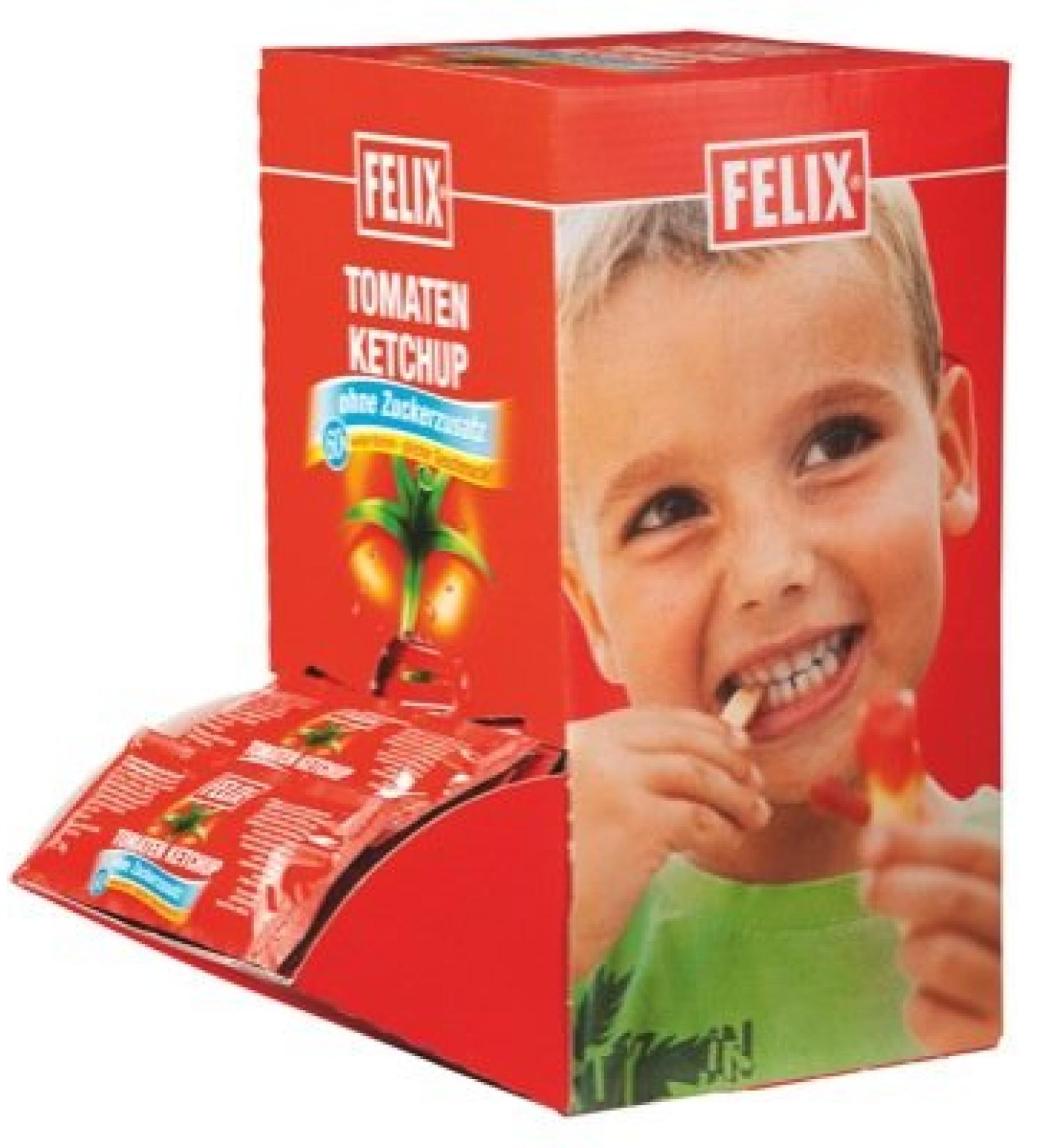 Felix Port.ketchup 100x20g o. Sugar