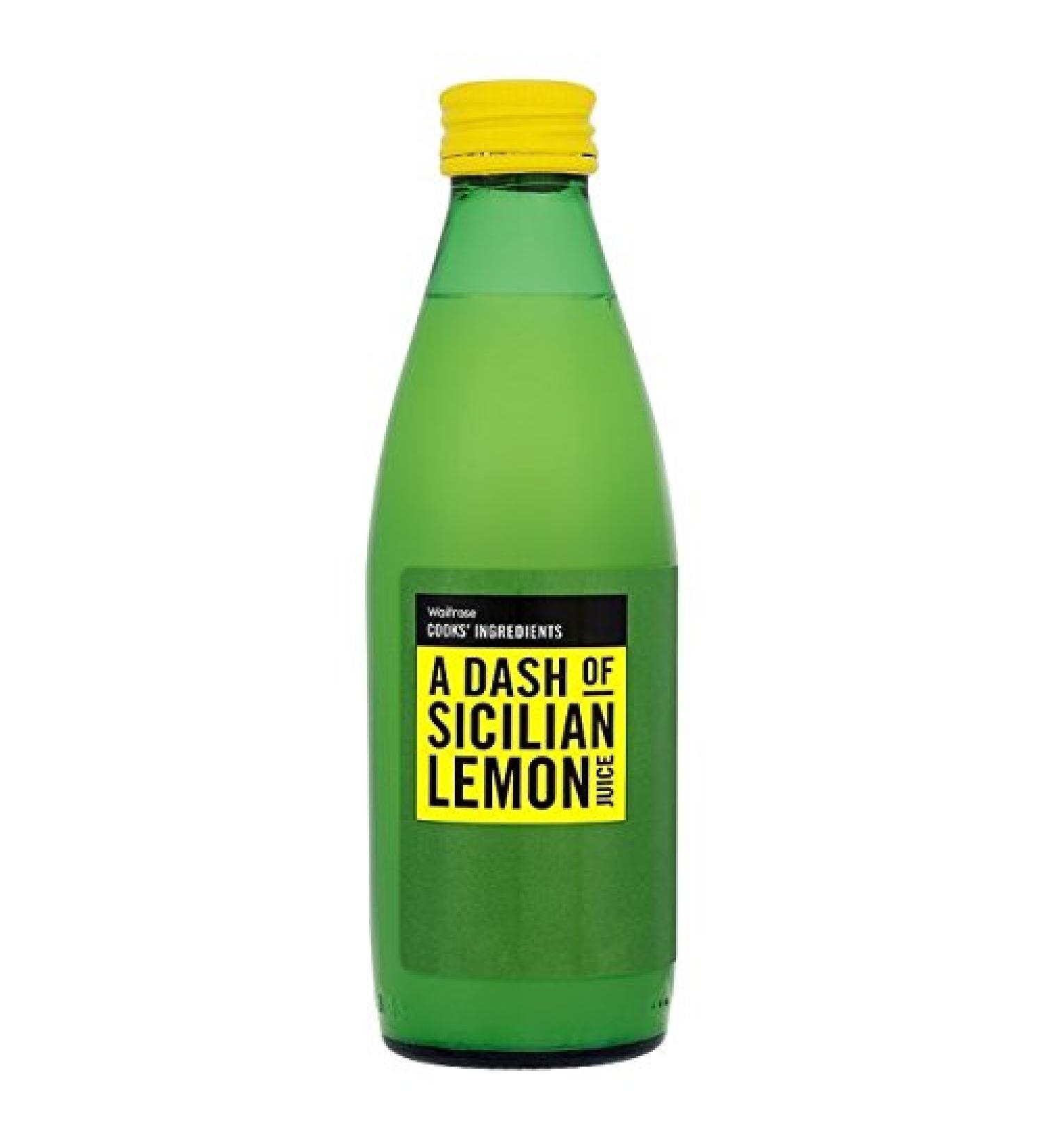 Cooks' Ingredients Waitrose Sicilian Lemon Juice 230ml