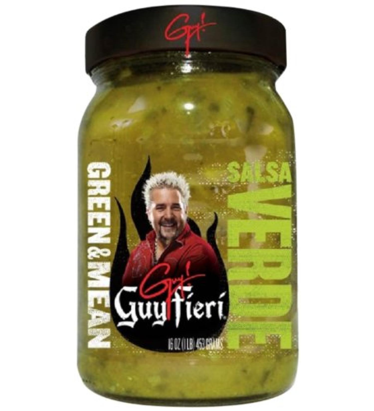 Guy Fieri Salsa Verde, 16 Ounce (Pack of 6)