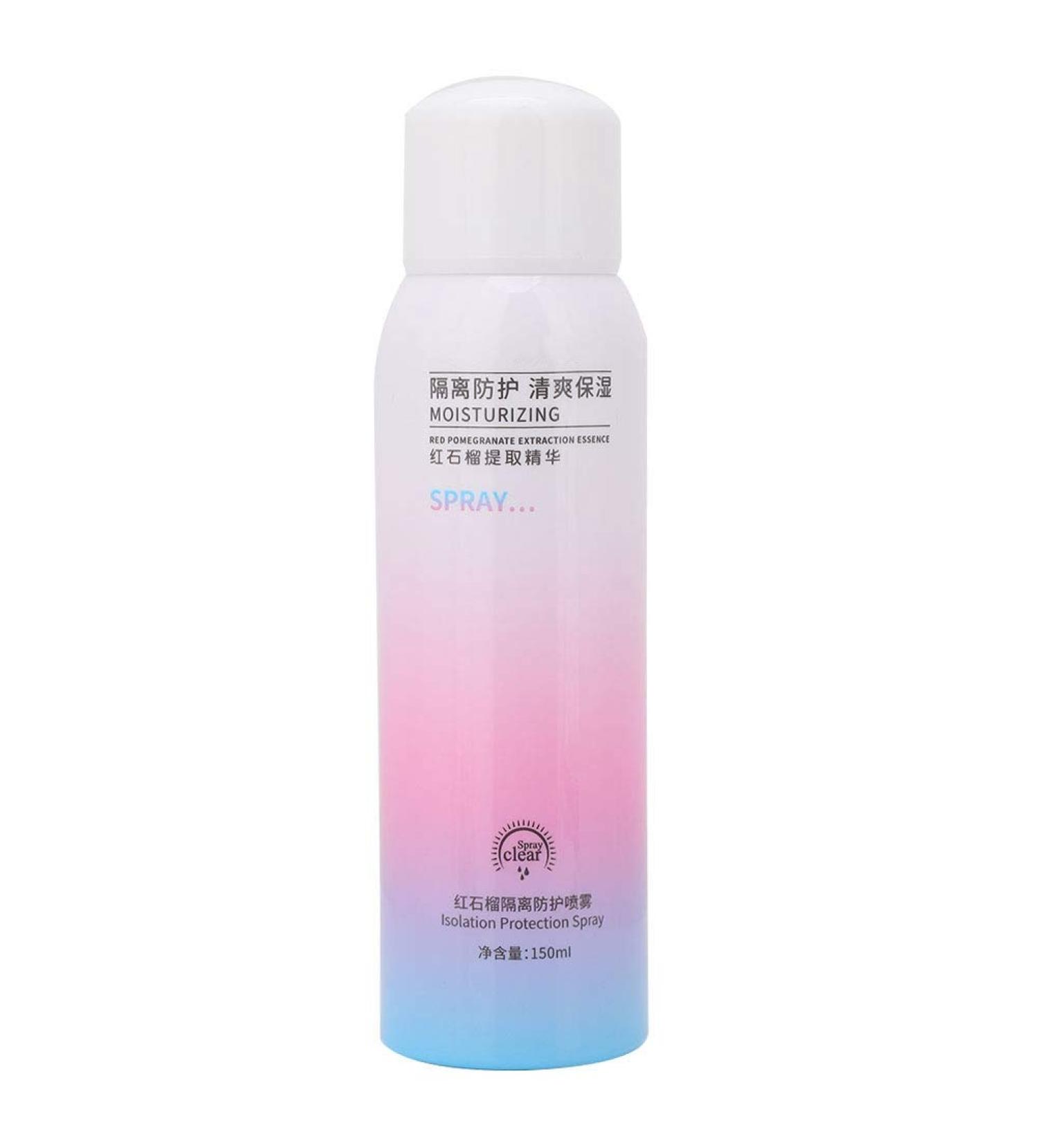 Generic Sunscreen Spray for Face and Body Red Pomegranate Protective Sunscreen Spray Waterproof Moisturizing Isolation Spray 150ML - Buy Online on GoSupps.com