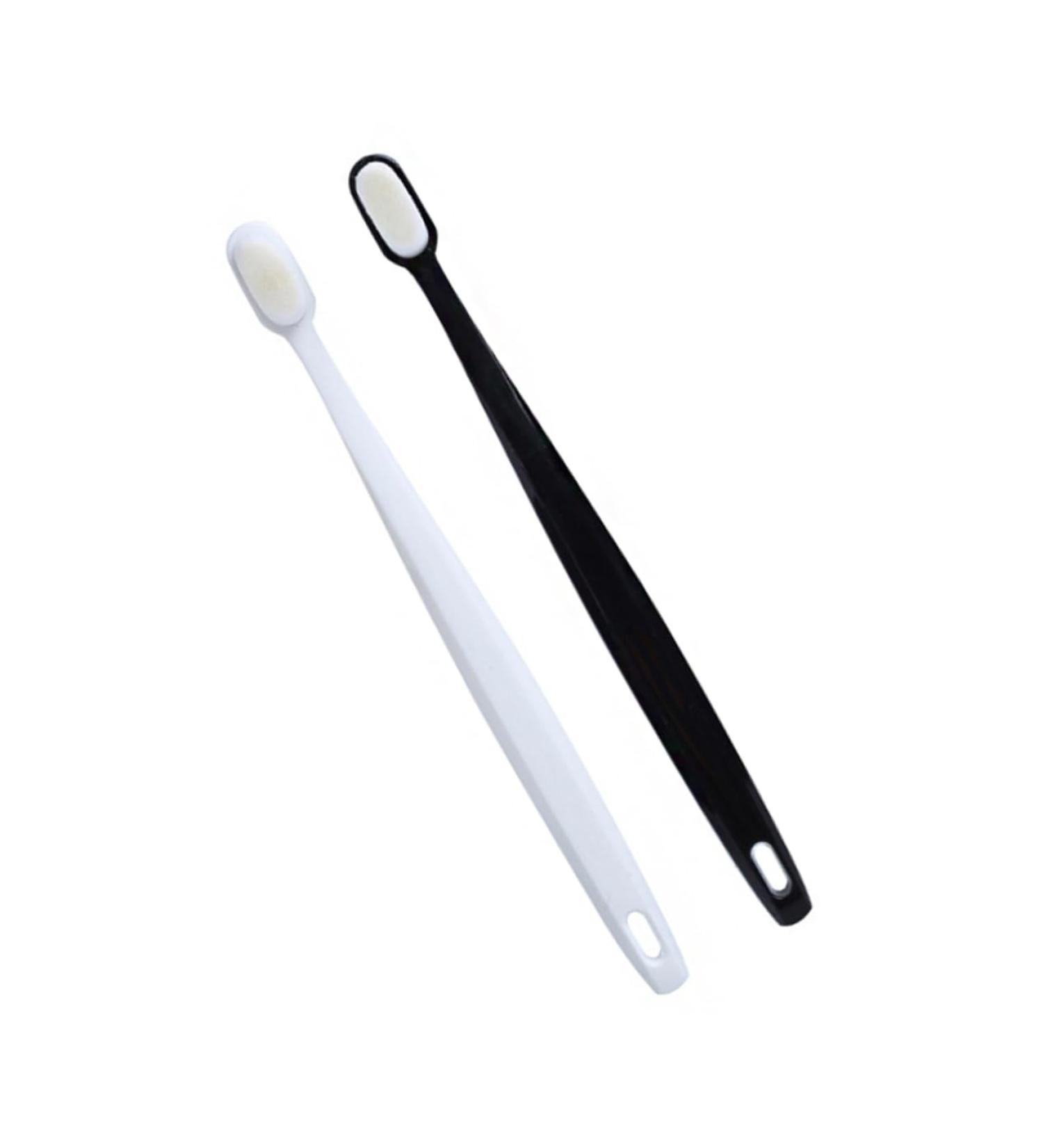 FRCOLOR 2pcs Micro Nano Toothbrushes - Premium Oral Care Cleaning Tool for Effective Tooth Cleaning - Buy Online on GoSupps.com