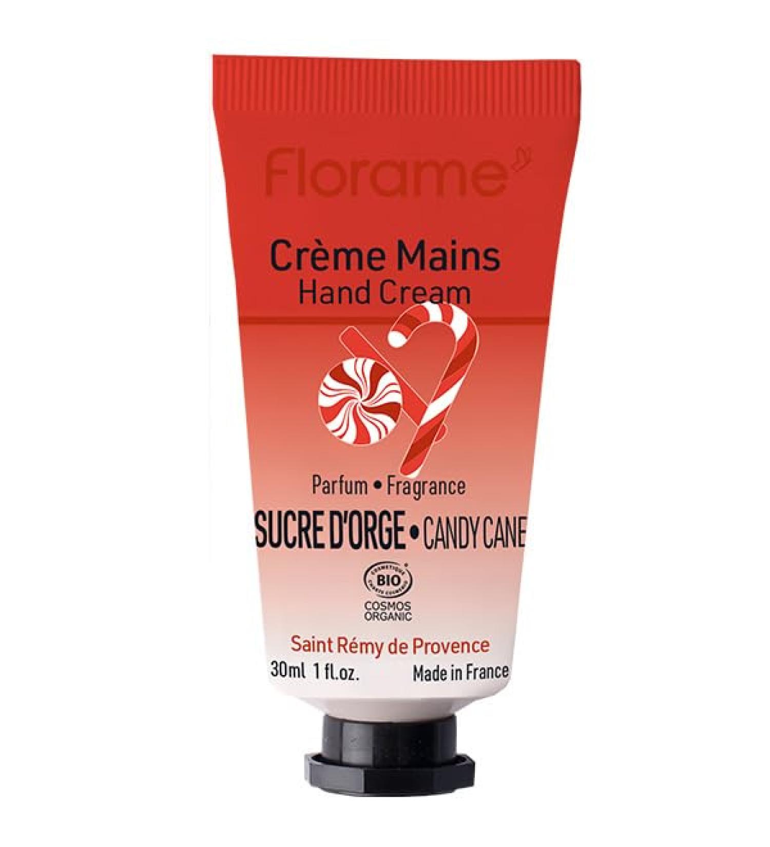 Florame Hand Cream Organic Barley Sugar 30 ml