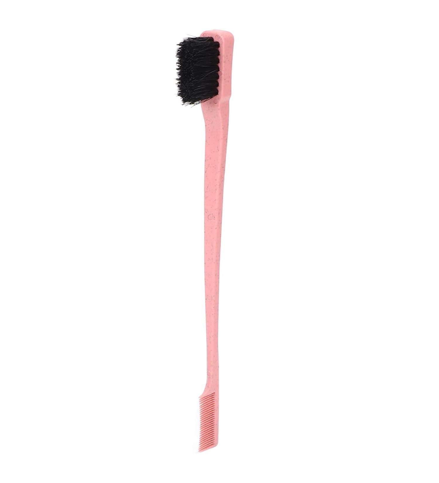 Eyebrow Brush Ergonomic Design Eyebrow Brush for Beauty Salon for Home Hairdressing Salon (Red) - Buy Online on GoSupps.com