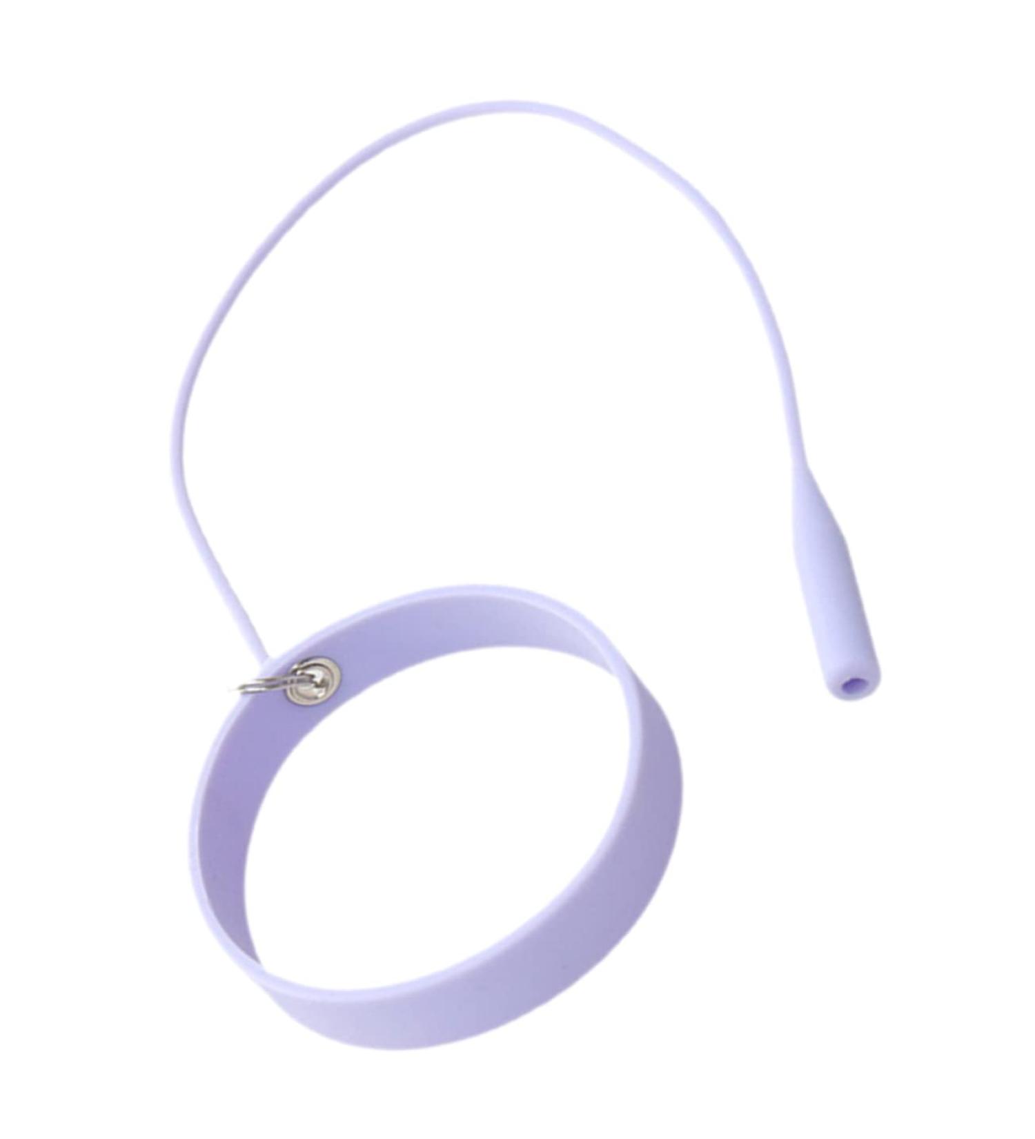 DOITOOL Tweezers Silicone Bracelet Silica Gel Eyelash Curler Cosmetic Purple - Buy Online on GoSupps.com