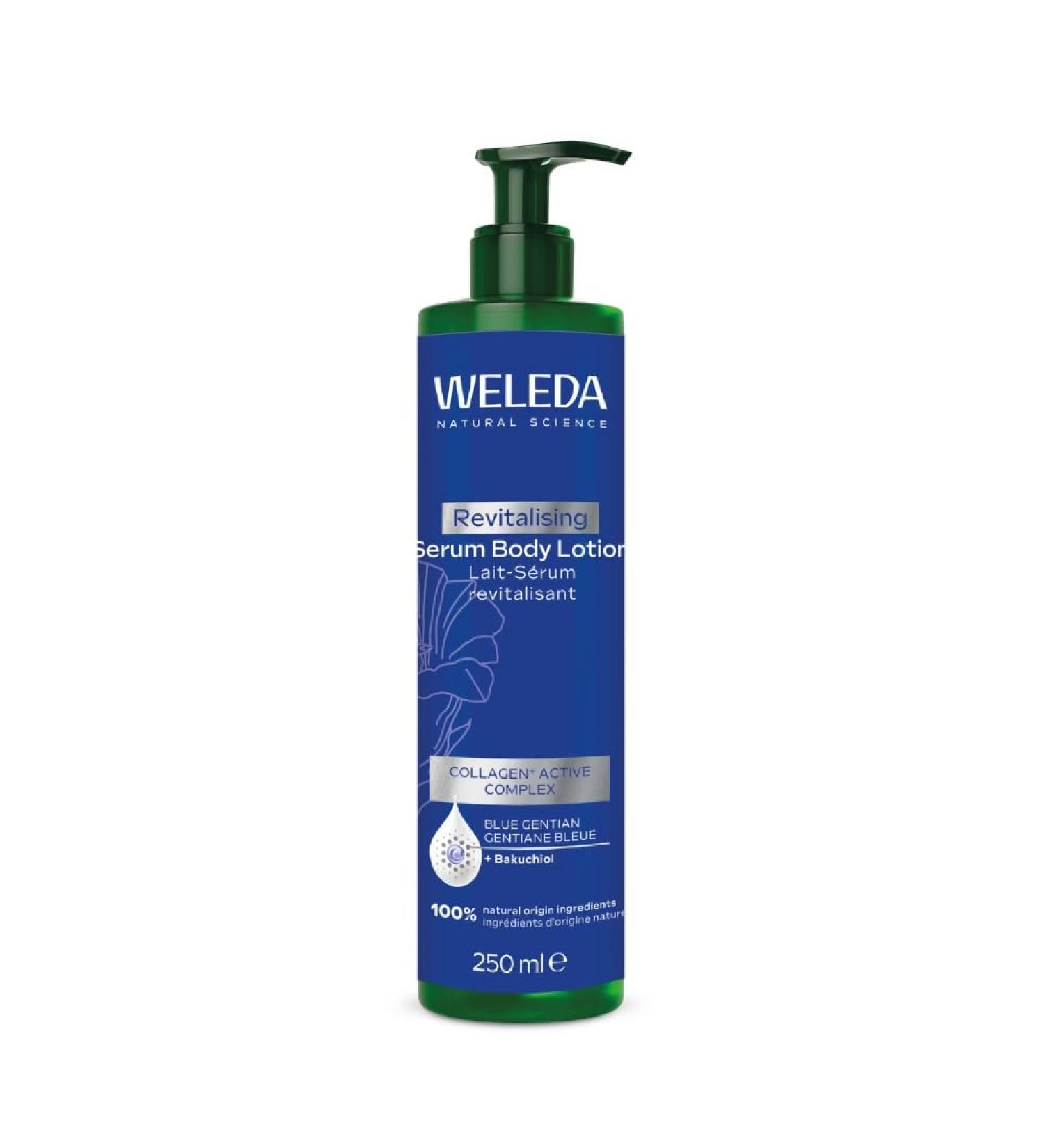 Weleda WELEDA - Blue Gentian Revitalizing Milk-Serum - Improves skin elasticity - Prevents the appearance of dark spots - NATRUE - 250 ml - Buy Online on GoSupps.com