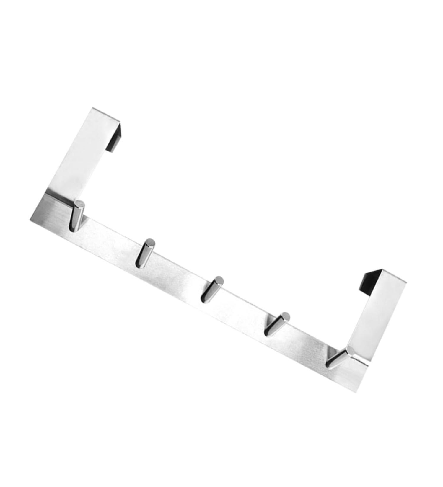 LABRIMP Over Door Coat Hanger Coat Hangers Over The Door Hook Towel Hanger Over Door Hook Hanger Stainless Steel Clothes Hook 35.6X12.5X4CM As Shown - Buy Online on GoSupps.com