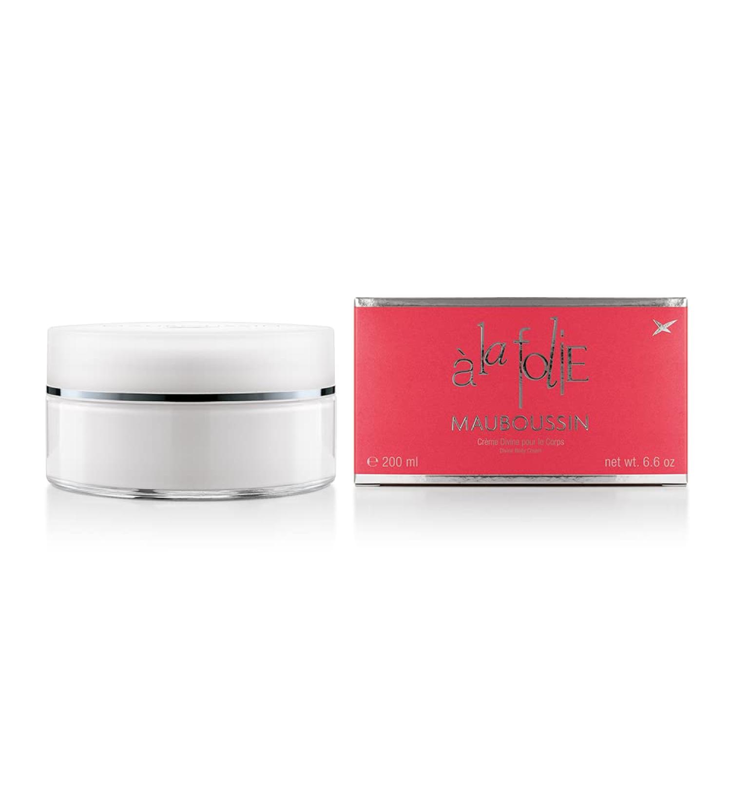 Mauboussin - A La Folie 200ml (6.6 Fl Oz) - Divine Body Cream for Women - Floral & Oriental Scents - Buy Online on GoSupps.com