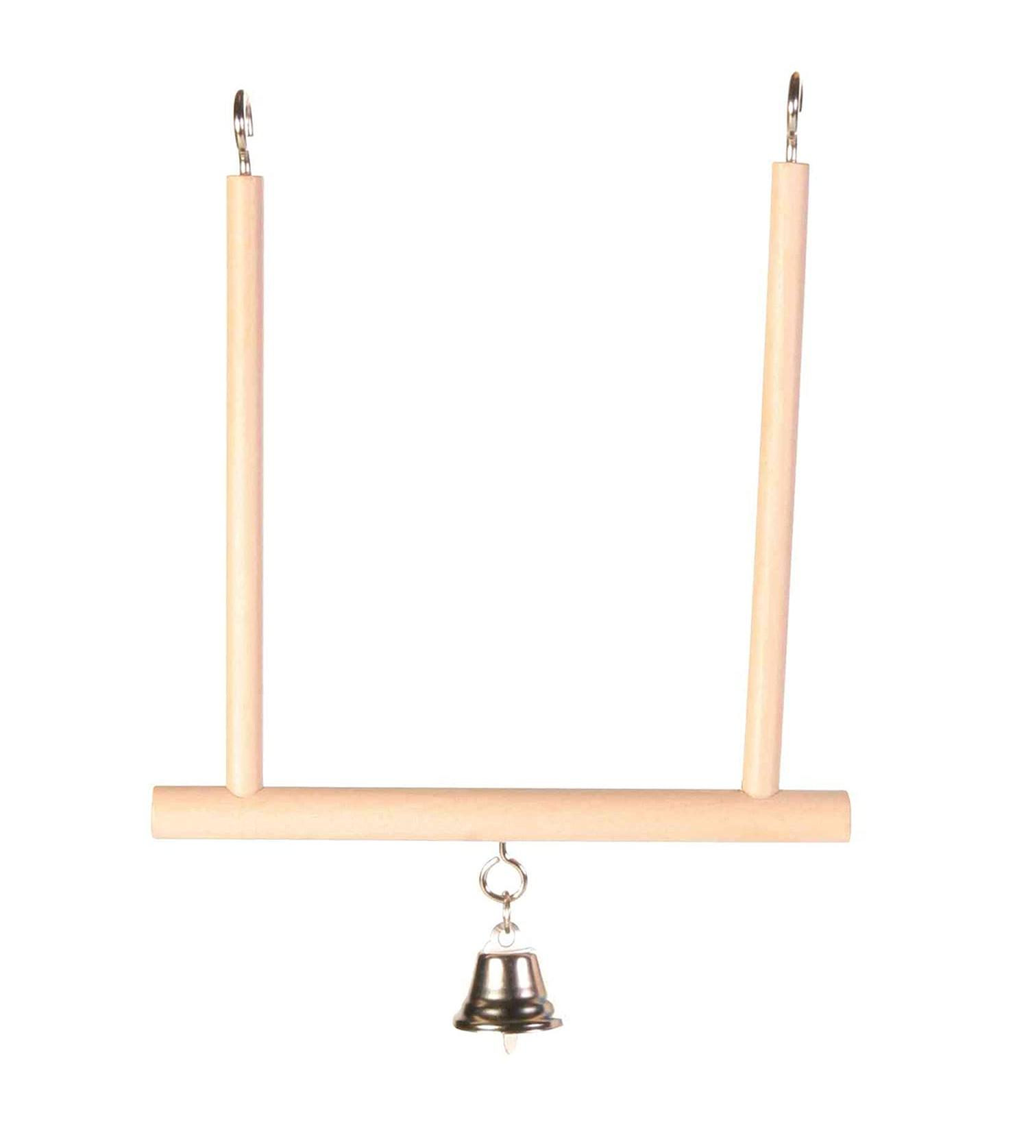 Trixie 5830 trapeze swing with bell 12 13 cm