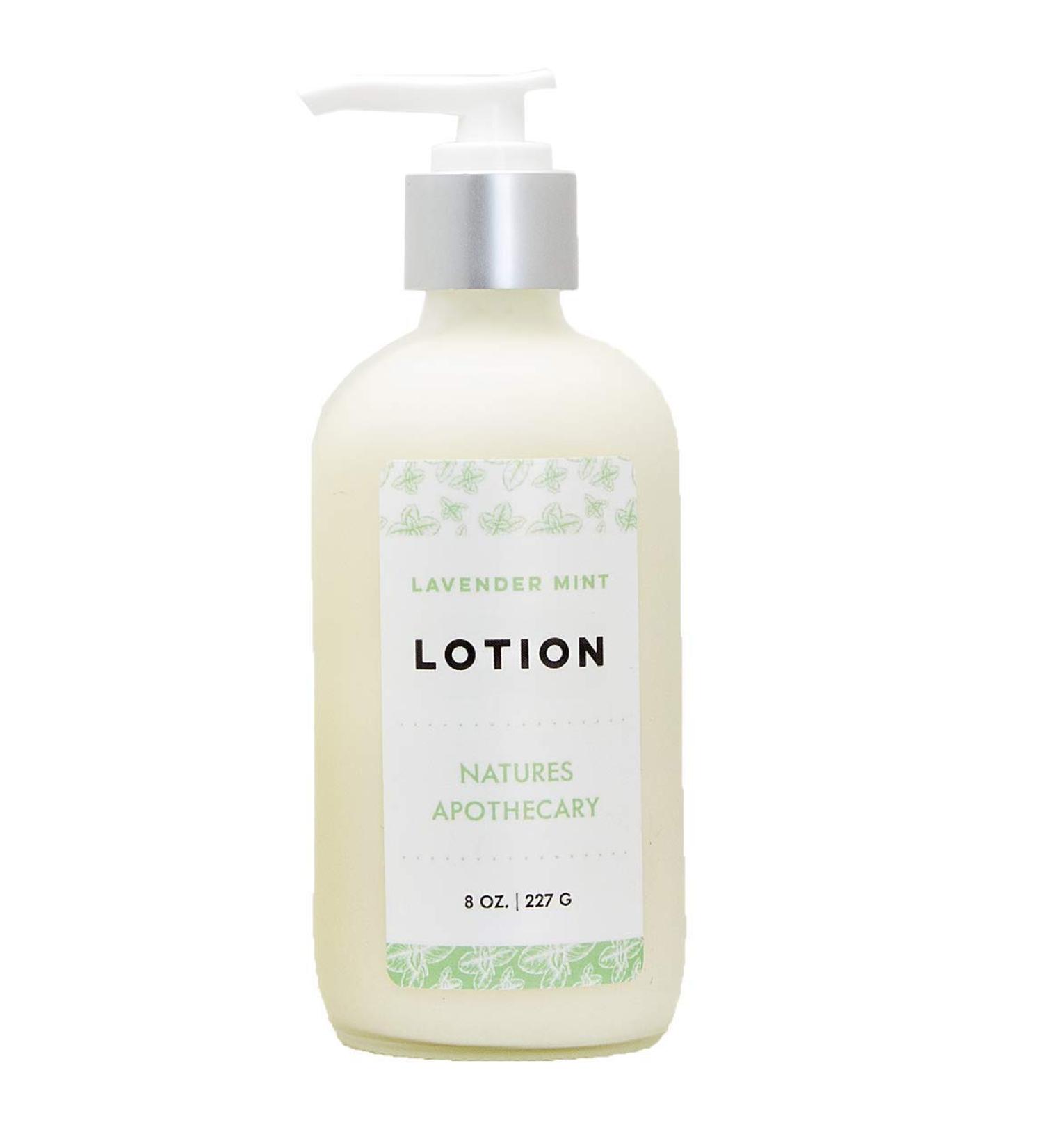 Lavender Mint Luxury Lotion for Dry Skin | All-Natural Hypoallergenic Hydration | NATURE'S APOTHECARY - Made in USA - Buy Online on GoSupps.com