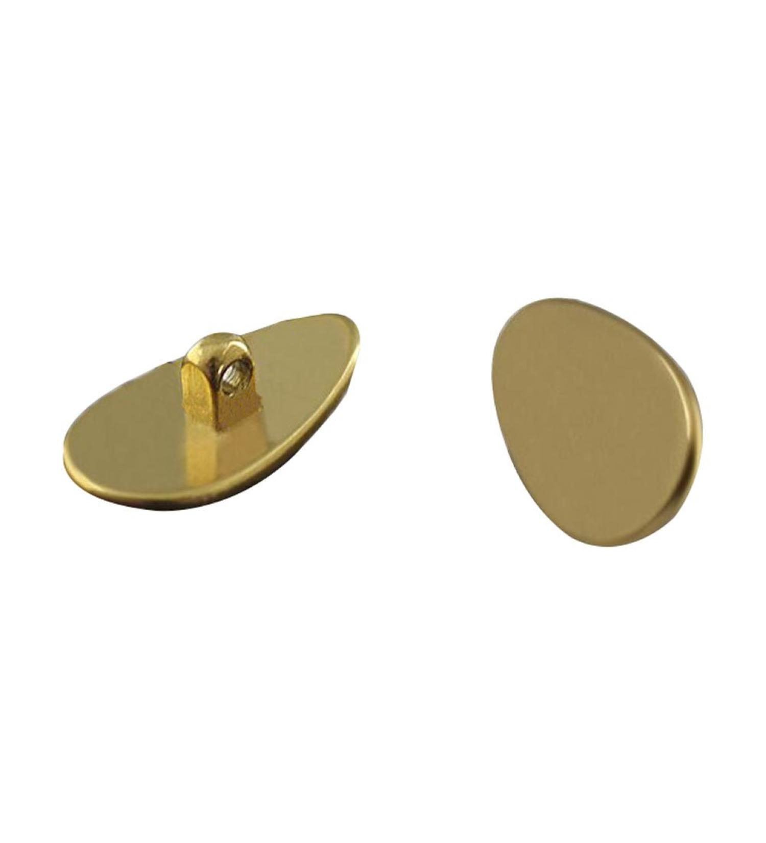 Elegam nose bridge pads glasses nose pads 1 pair of gold-colored metal-nose pad glasses pads glasses pads for screw in glasses repair