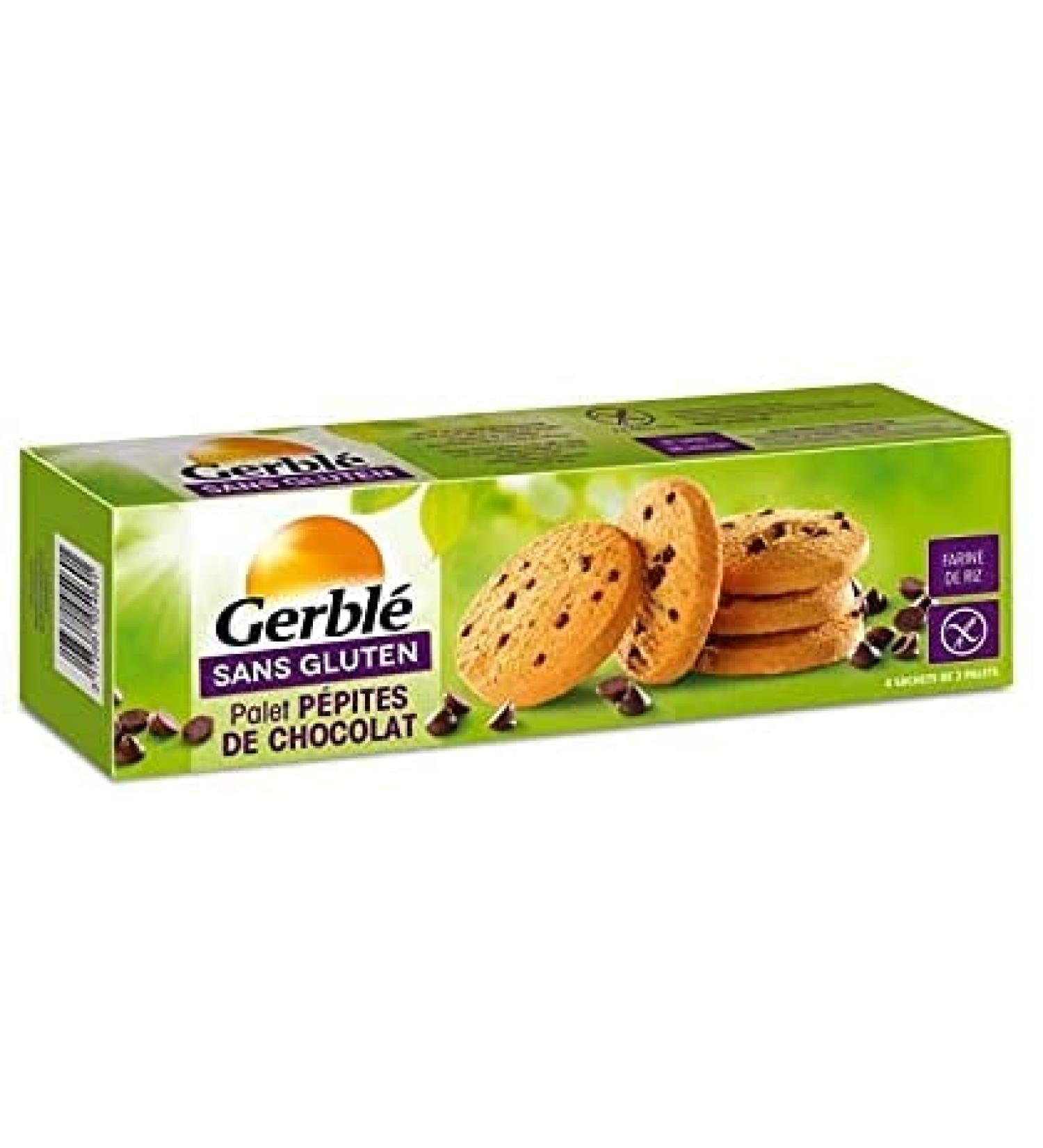 GERBL - Gluten Free Choco Chips Pallet 160G - Pack of 2 - best offer - Buy Online on GoSupps.com