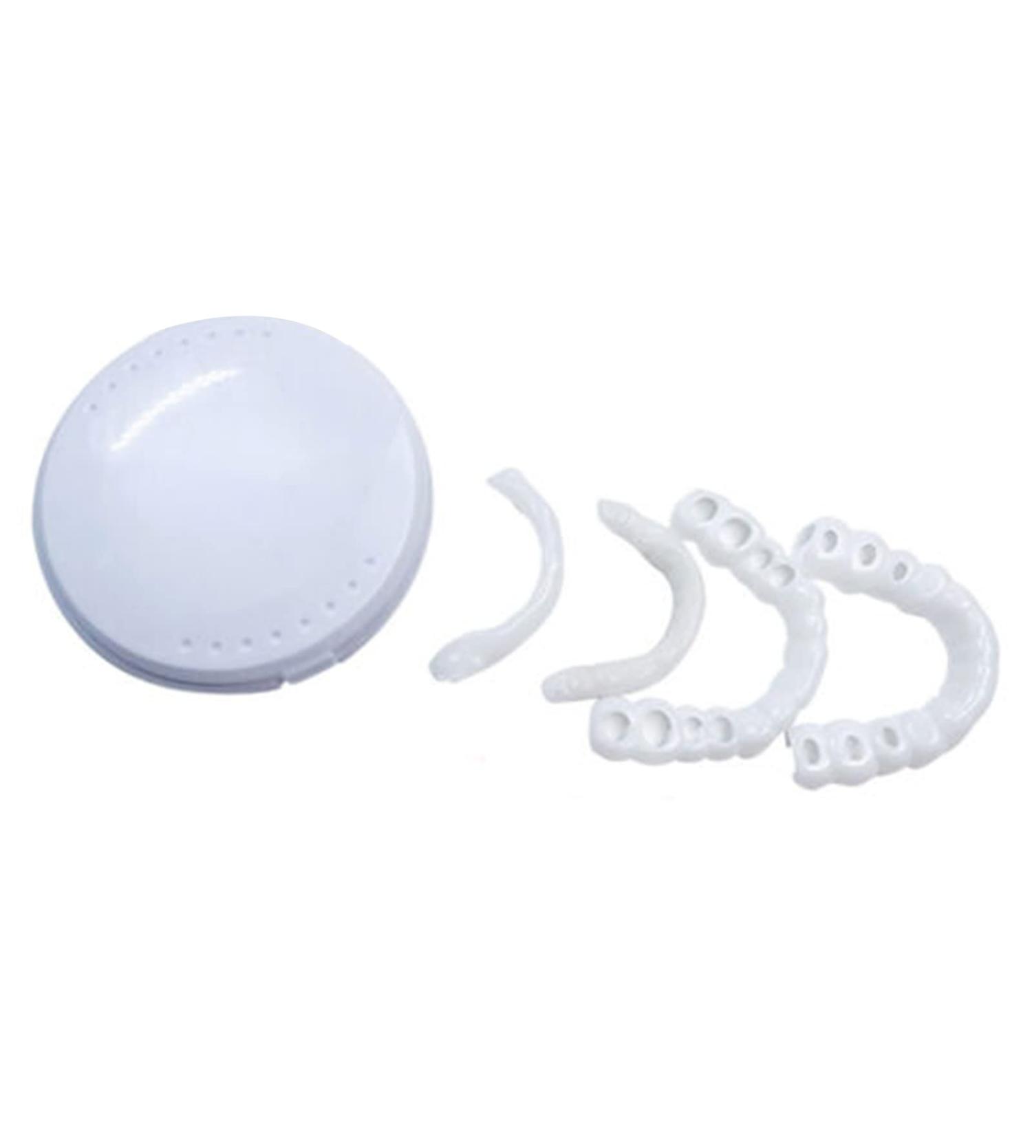 Tanant Denture Teeth - Temporary Silicone Fake Teeth for Imperfect Smile - Durable Dental Prostheses - Buy Online on GoSupps.com