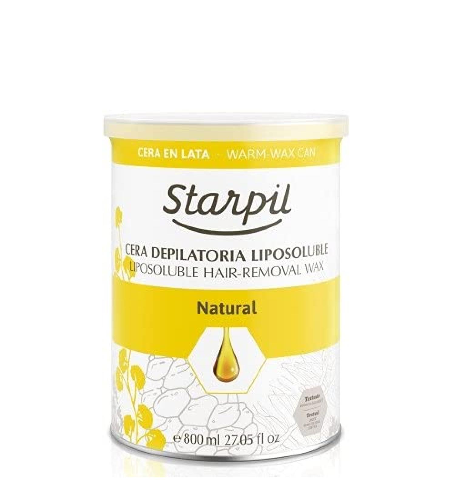 Starpil warm wax natural can 800 ml